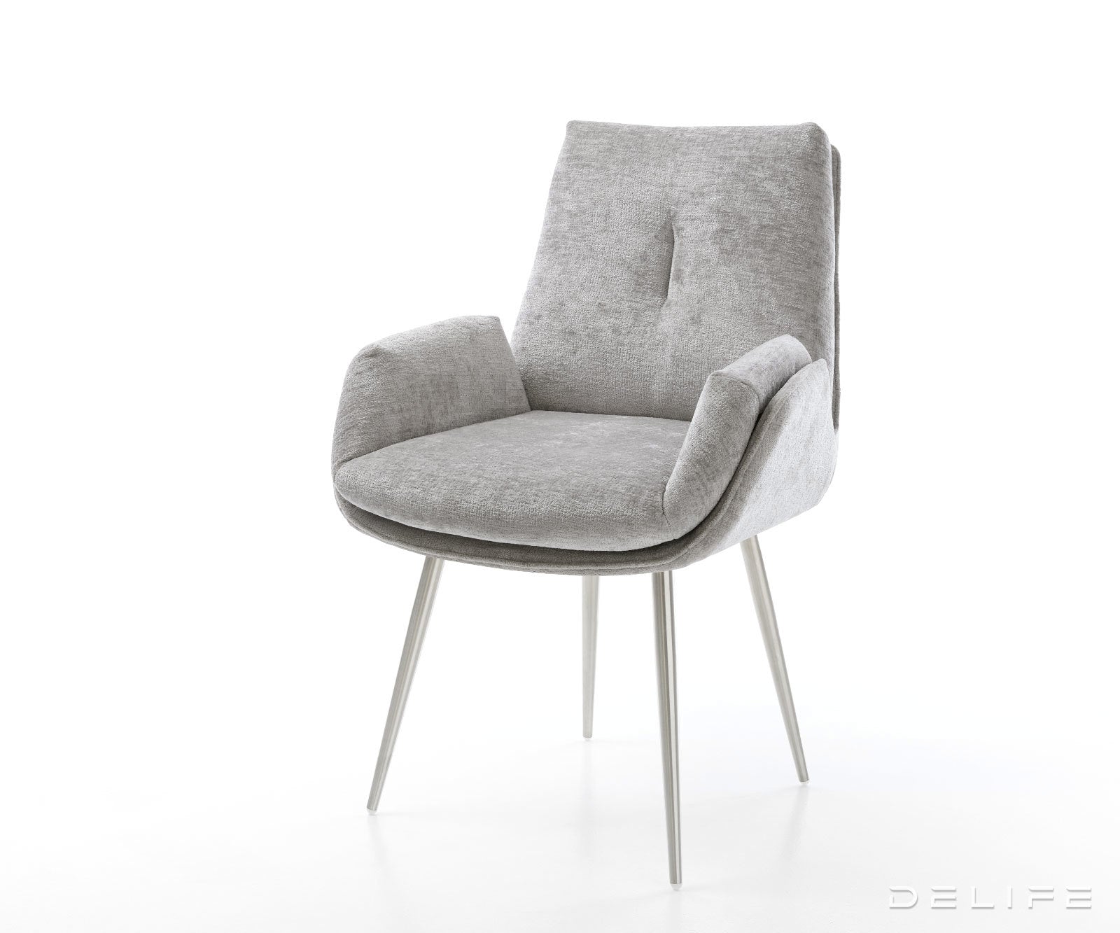 Blagovaonska stolica Clea, Materijal: Chenille