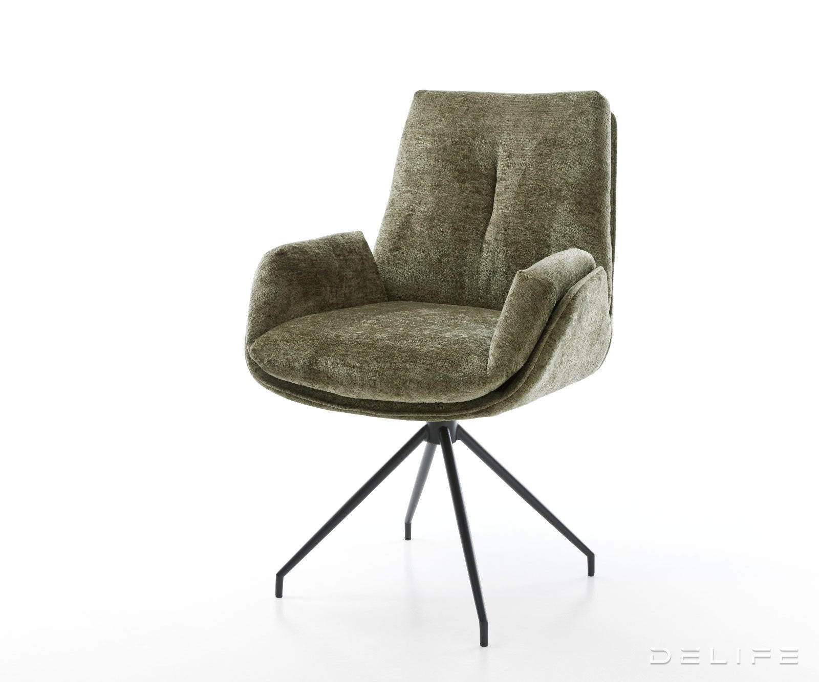 Blagovaonska stolica Clea, Materijal: Chenille