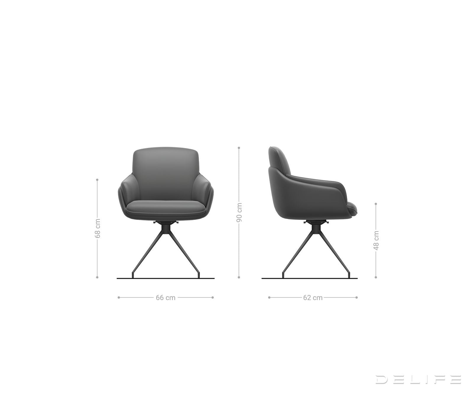 Blagovaonska Stolica Luan, Materijal: Chenille