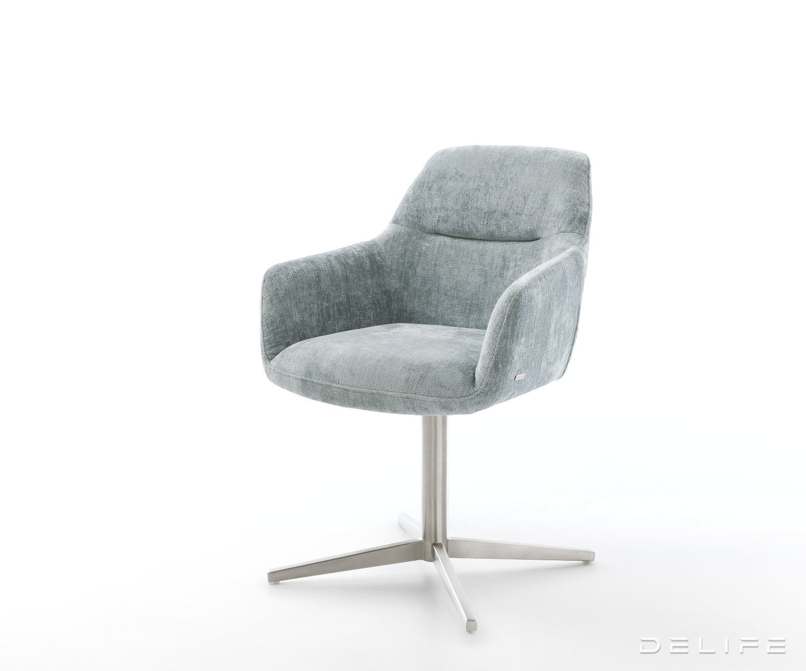 Blagovaonska stolica Pejo, Materijal: Chenille