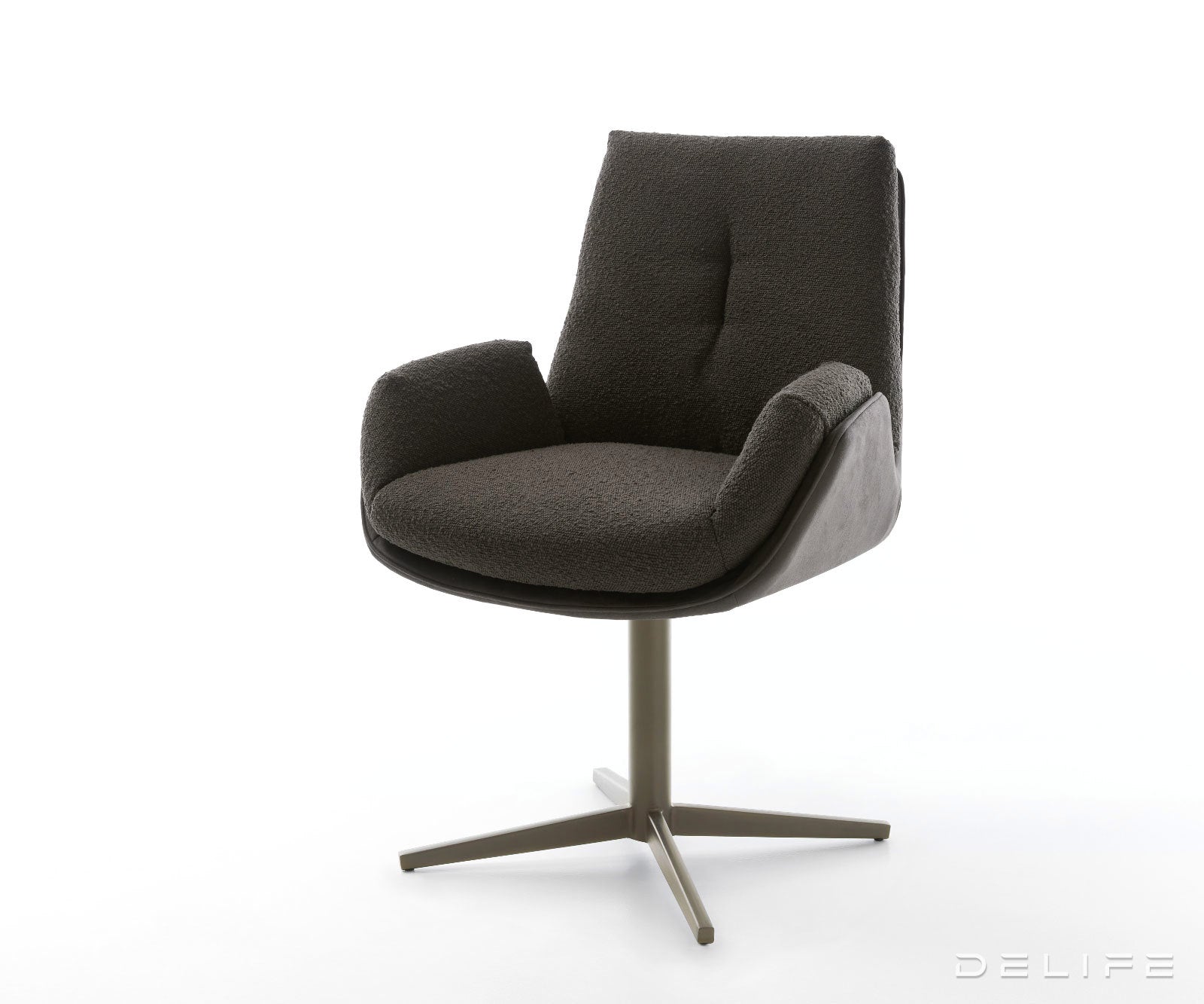 Blagovaonska Stolica Clea, Materijal: Mikrofibra/Boucle