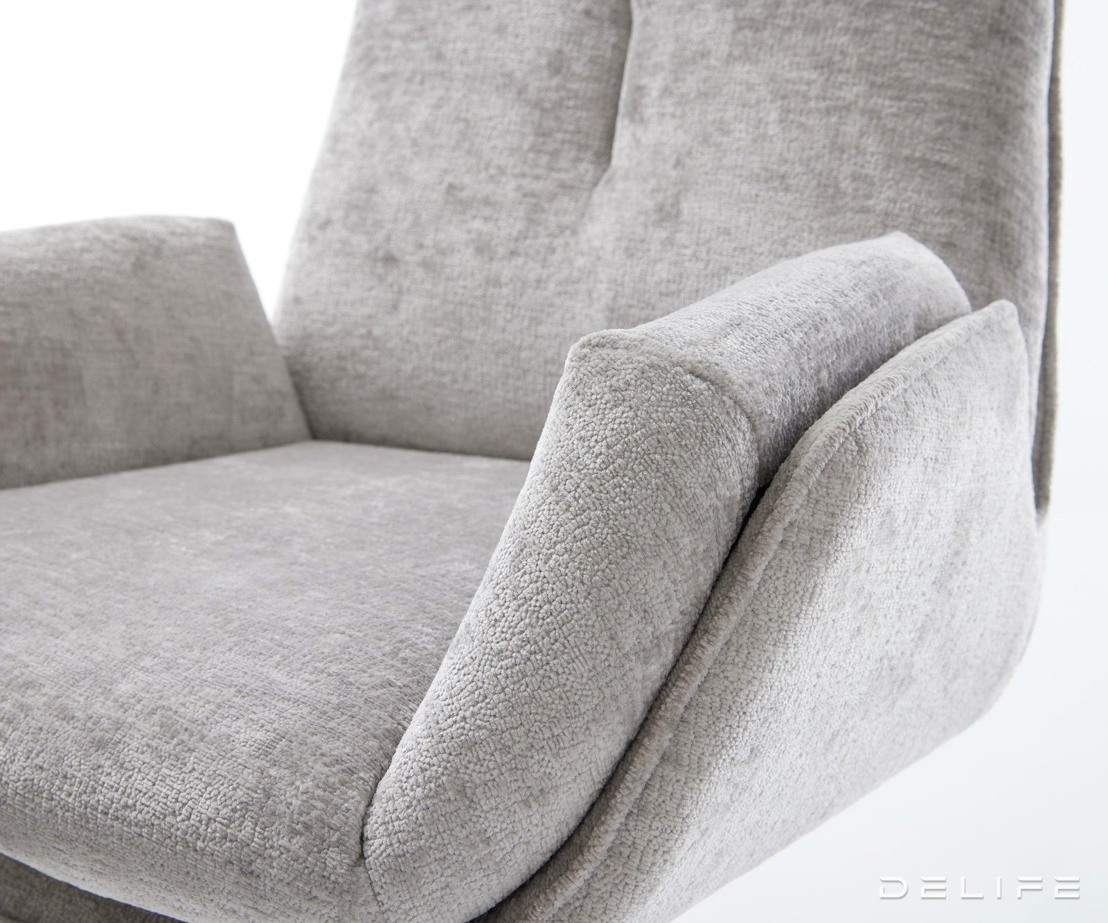 Blagovaonska stolica Clea, Materijal: Chenille