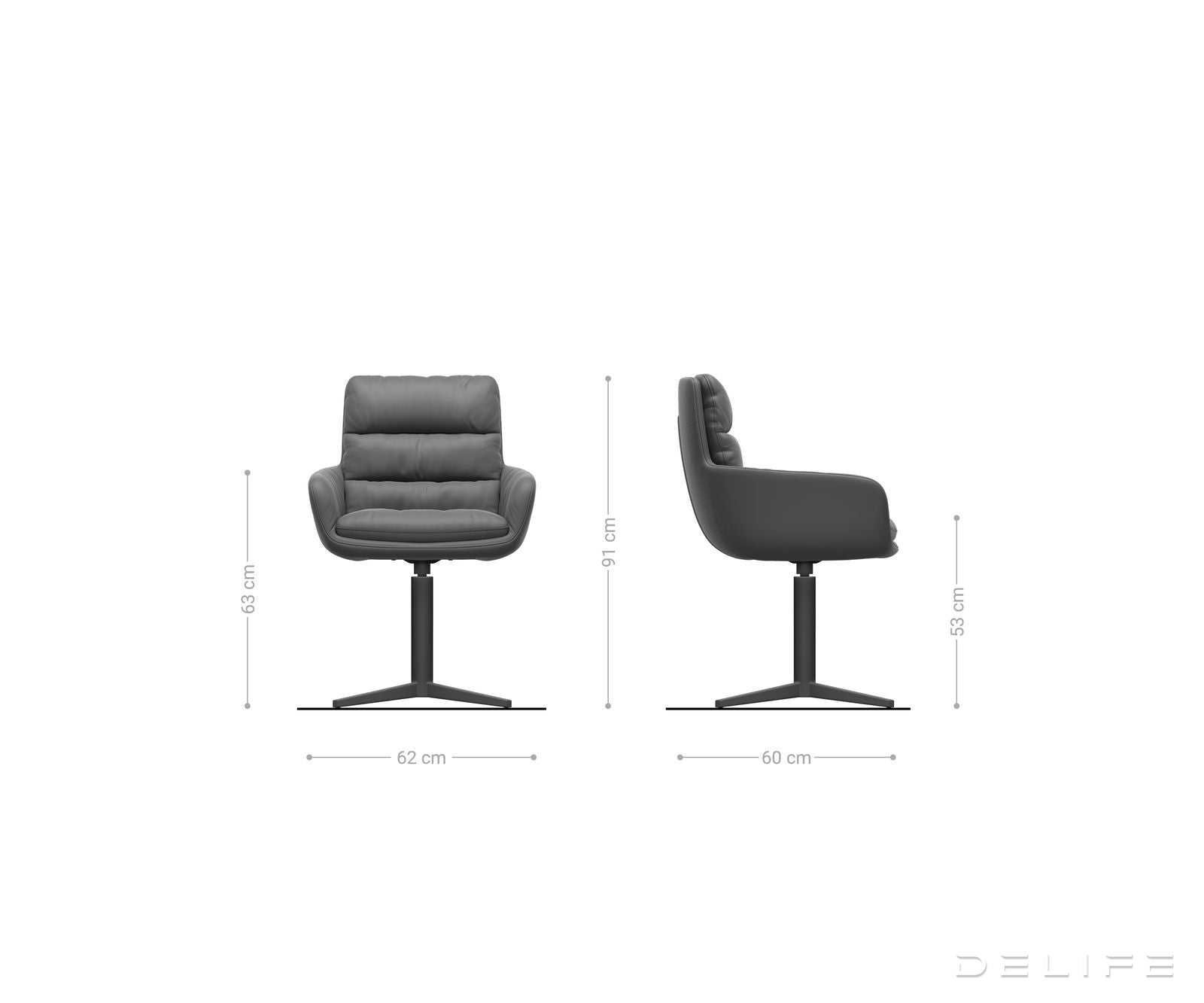 Blagovaonska stolica Abelia, Materijal: Chenille