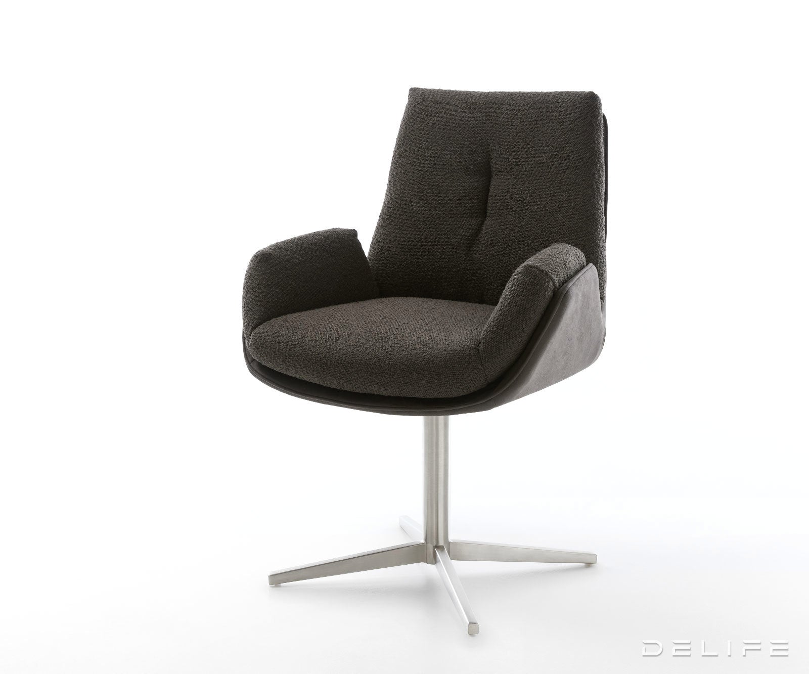 Blagovaonska Stolica Clea, Materijal: Mikrofibra/Boucle