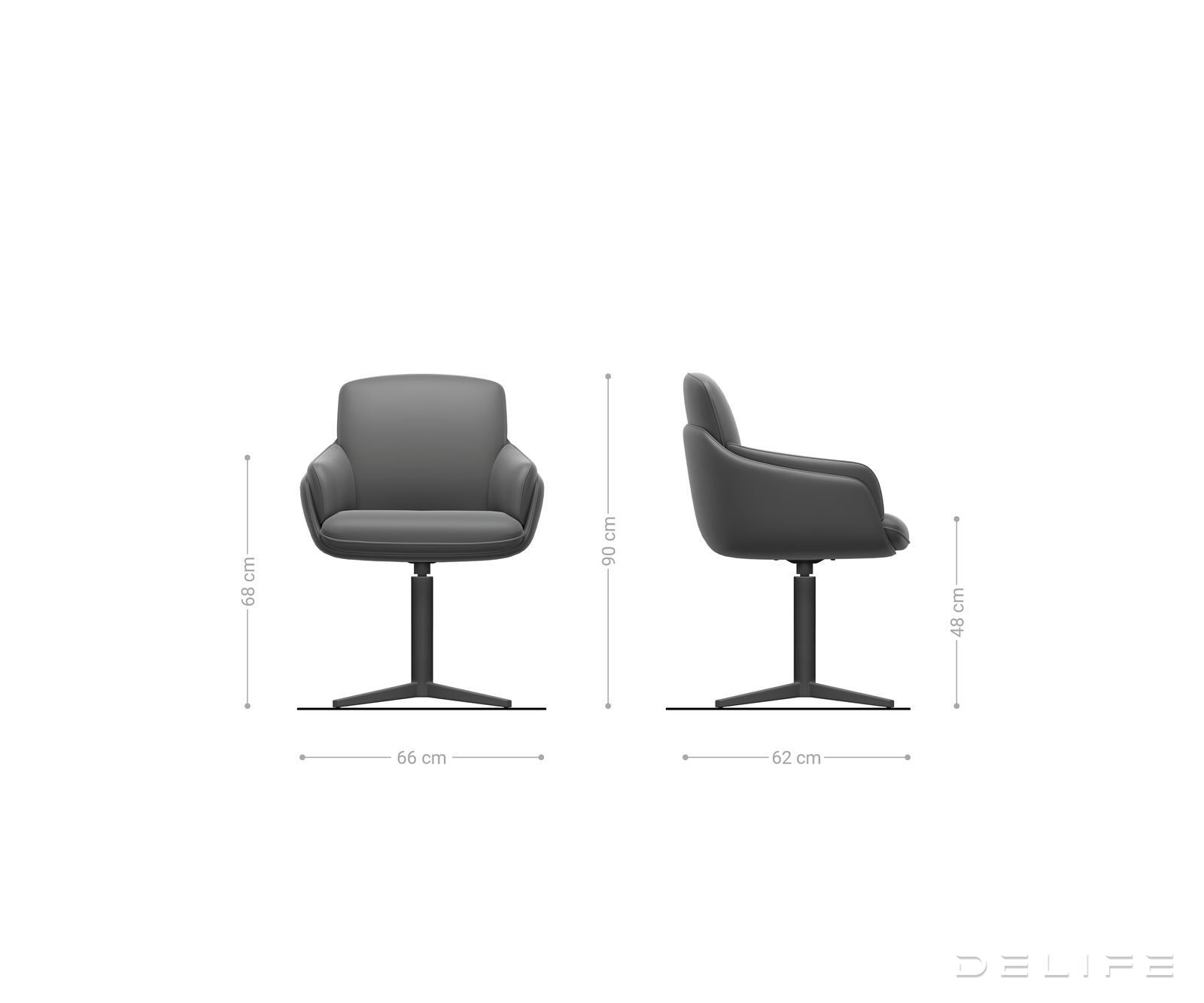 Blagovaonska Stolica Luan, Materijal: Boucle/Mikrofibra