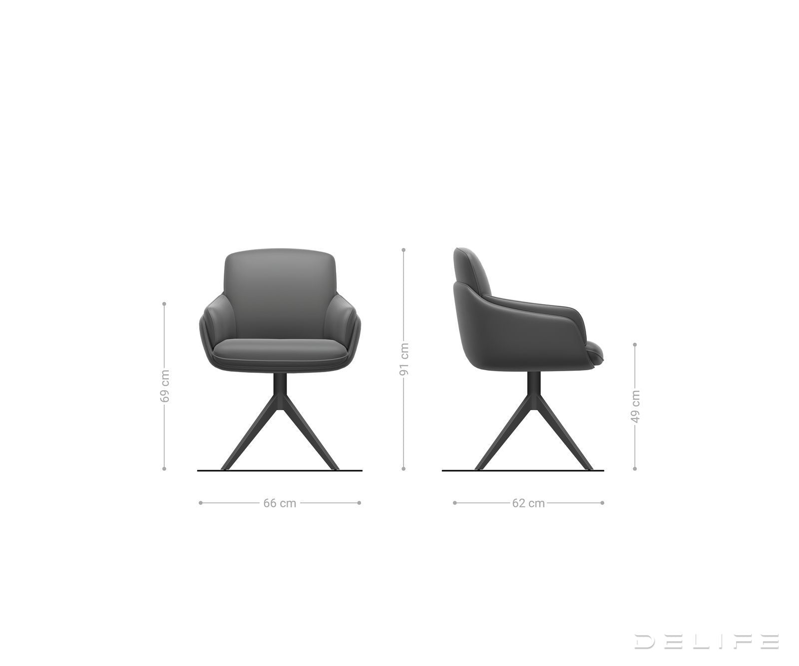 Blagovaonska Stolica Luan, Materijal: Chenille