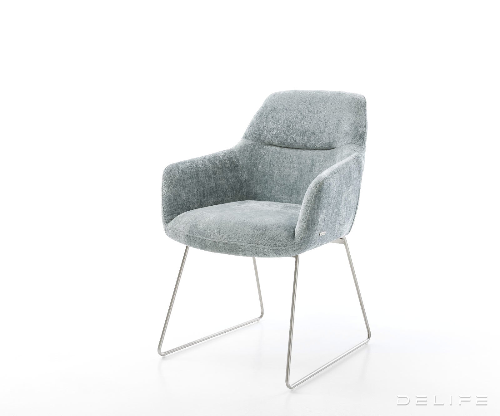 Blagovaonska stolica Pejo, Materijal: Chenille