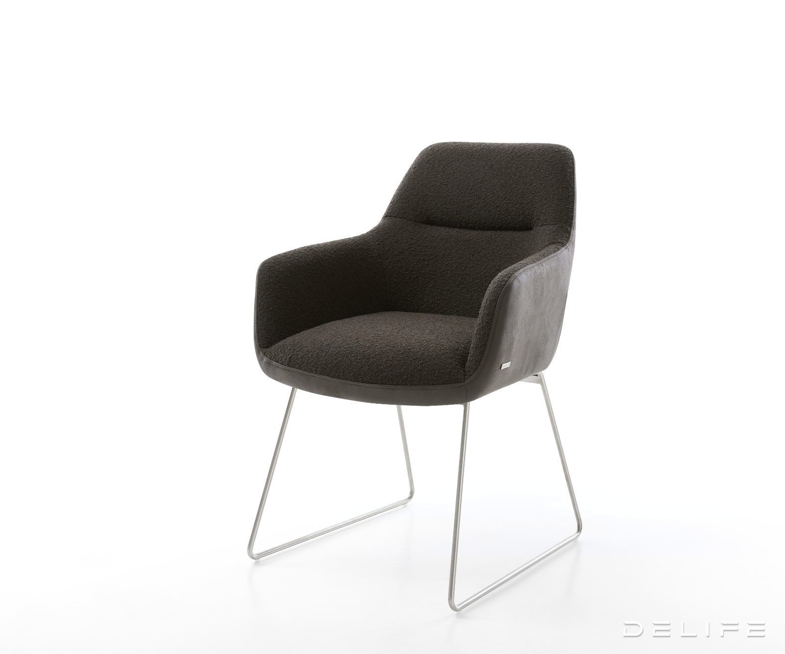 Blagovaonska stolica Pejo, Materijal: Mikrofibra/Boucle