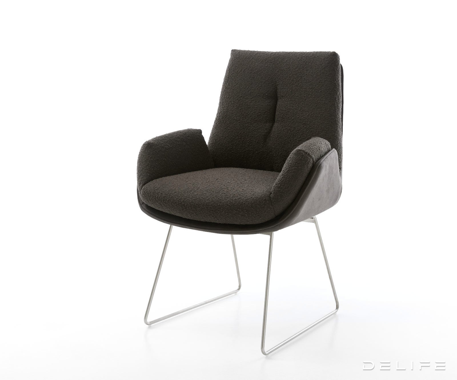 Blagovaonska Stolica Clea, Materijal: Mikrofibra/Boucle