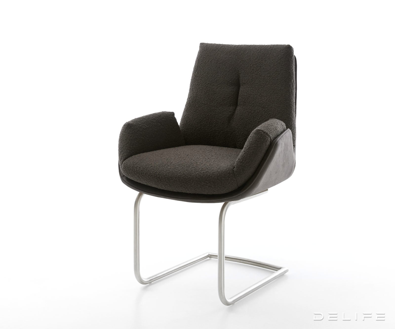 Blagovaonska Stolica Clea, Materijal: Mikrofibra/Boucle