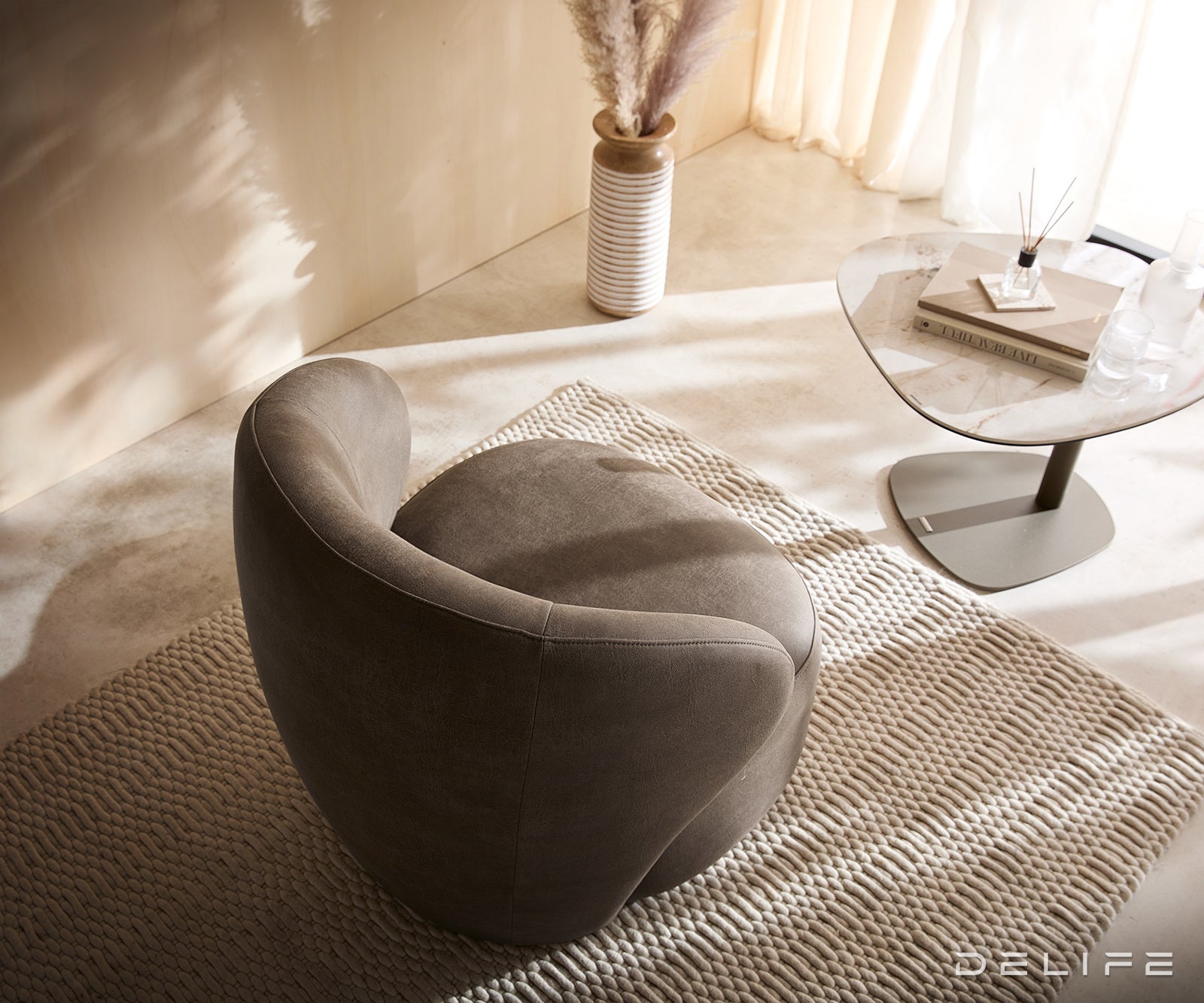 Fotelja Pulo, 79x78cm, Materijal: Mikrofibra