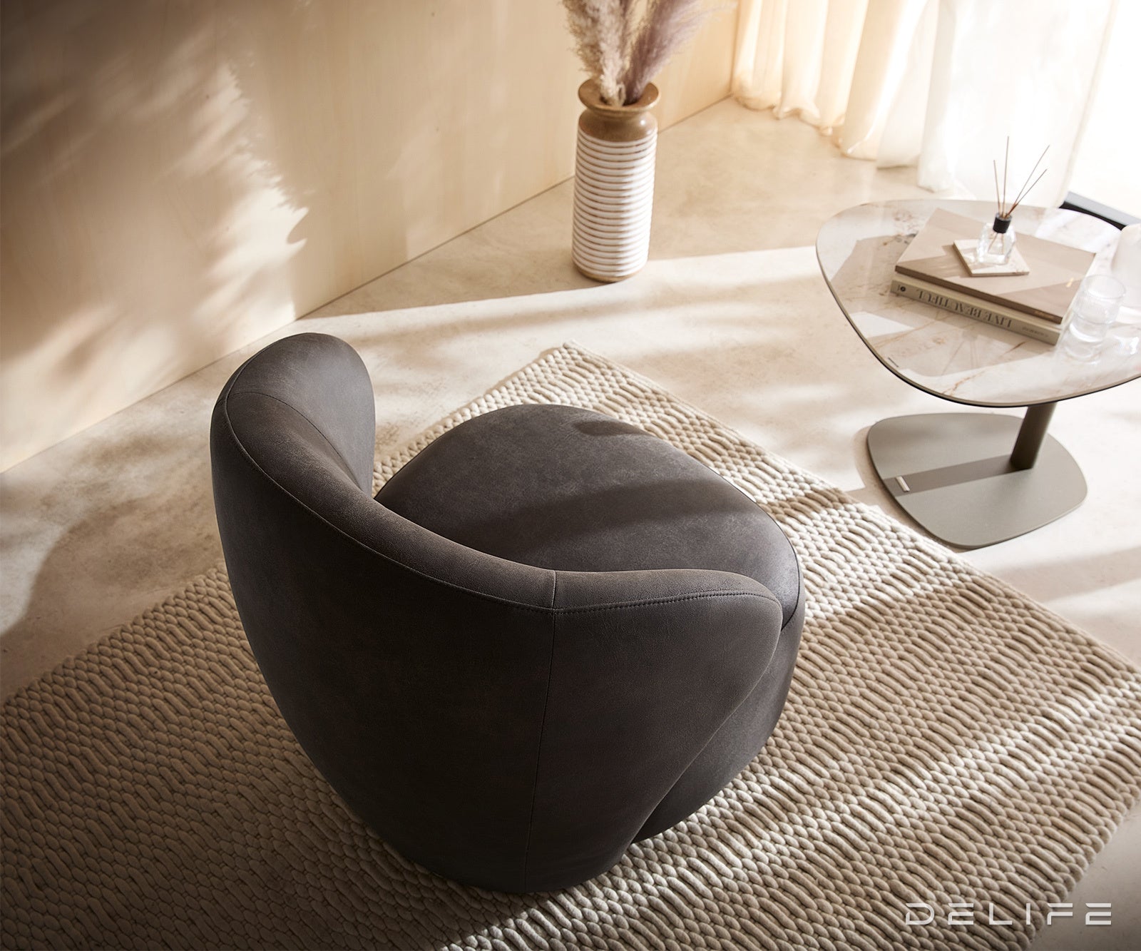 Fotelja Pulo, 79x78cm, Materijal: Mikrofibra