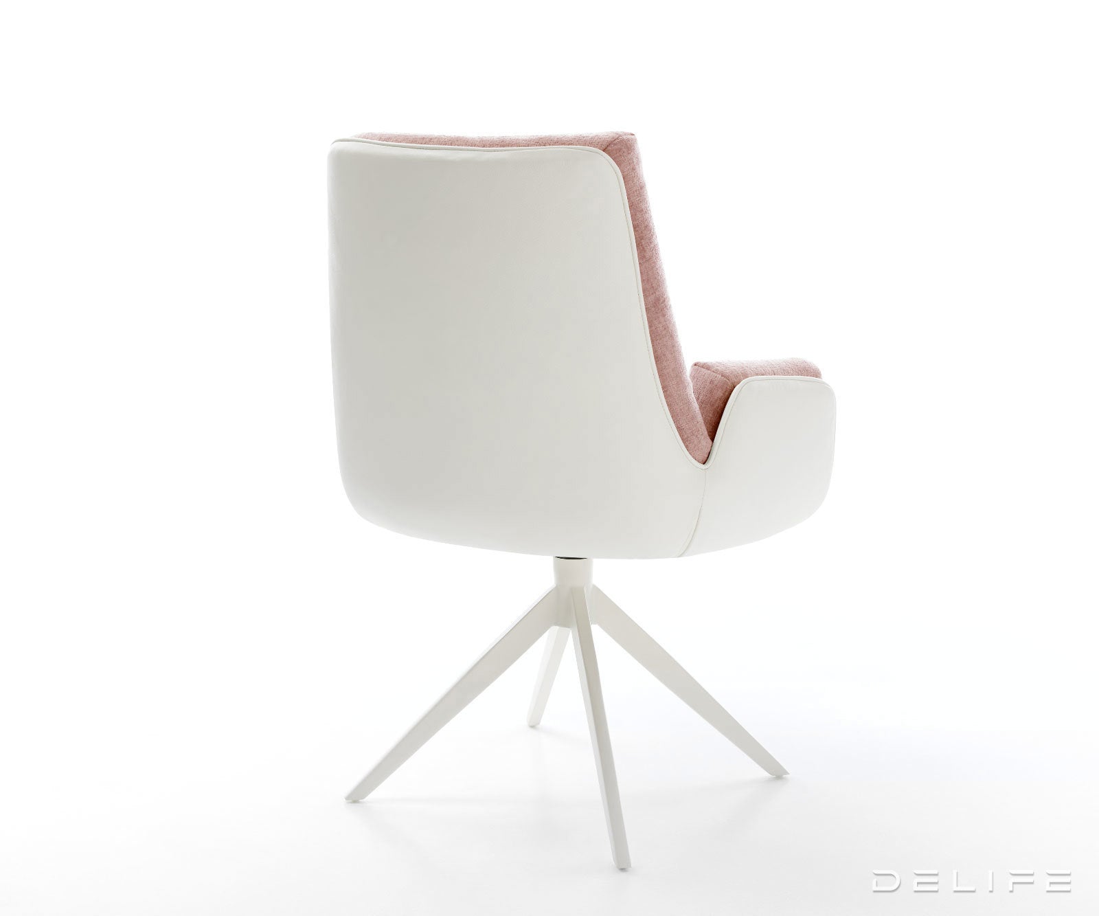 Blagovaonska Stolica Clea, Materijal: Chenille/Koža