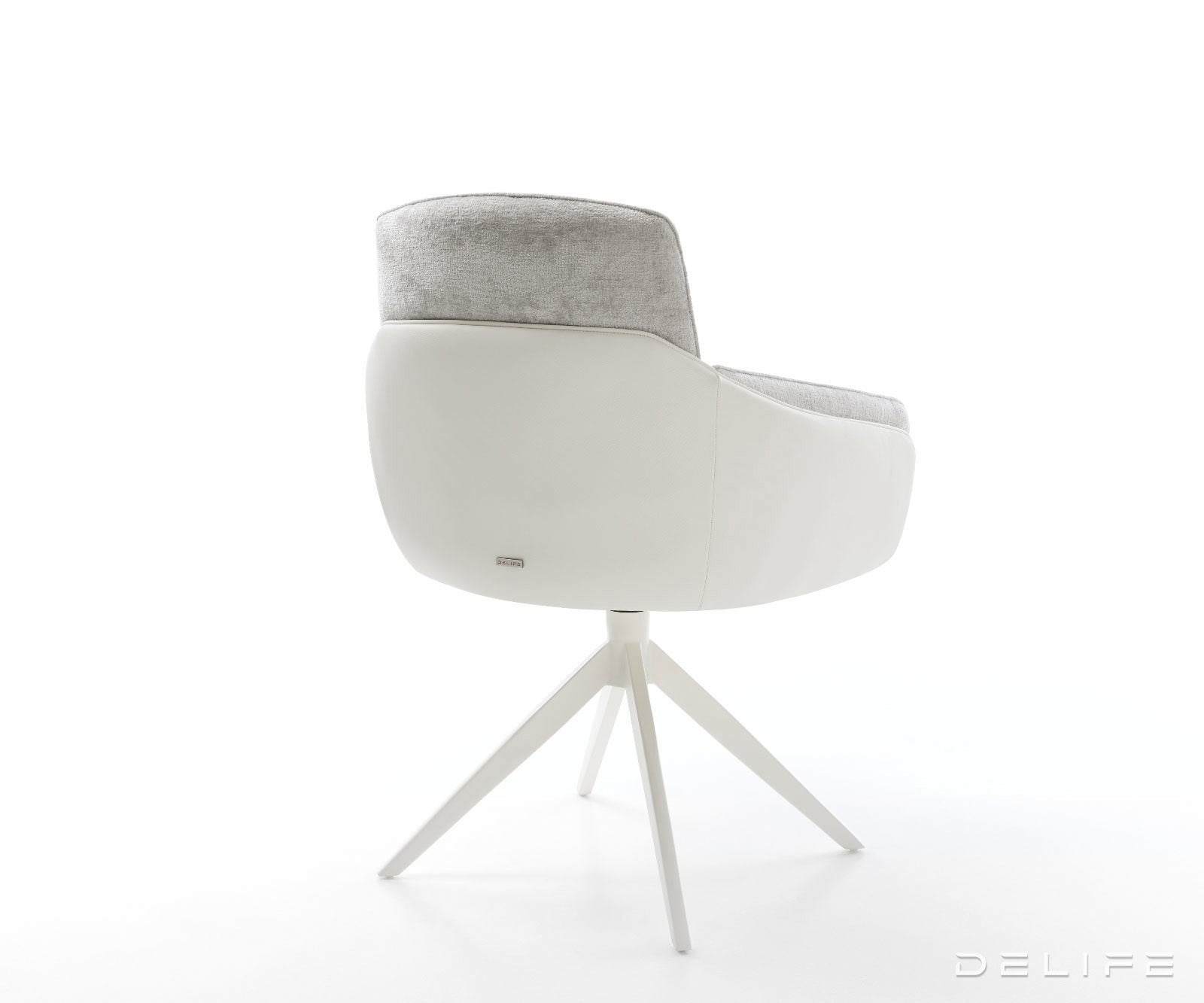 Blagovaonska Stolica Luan, Materijal: Chenille/Koža