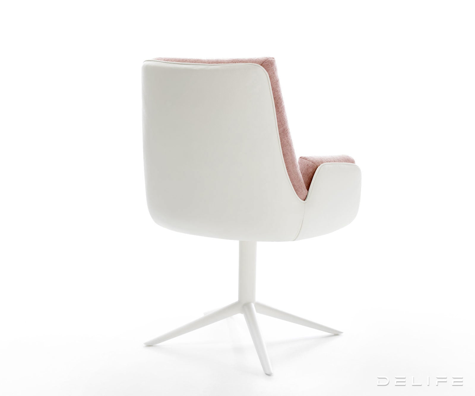 Blagovaonska Stolica Clea, Materijal: Chenille/Koža