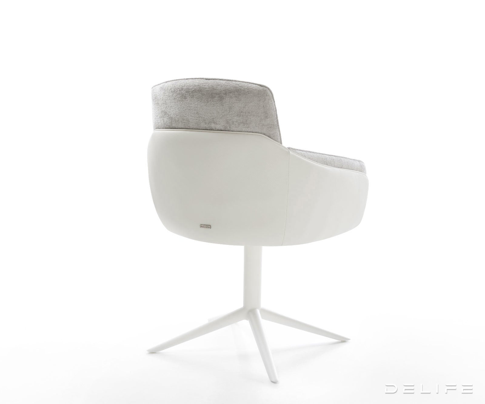 Blagovaonska Stolica Luan, Materijal: Chenille/Koža