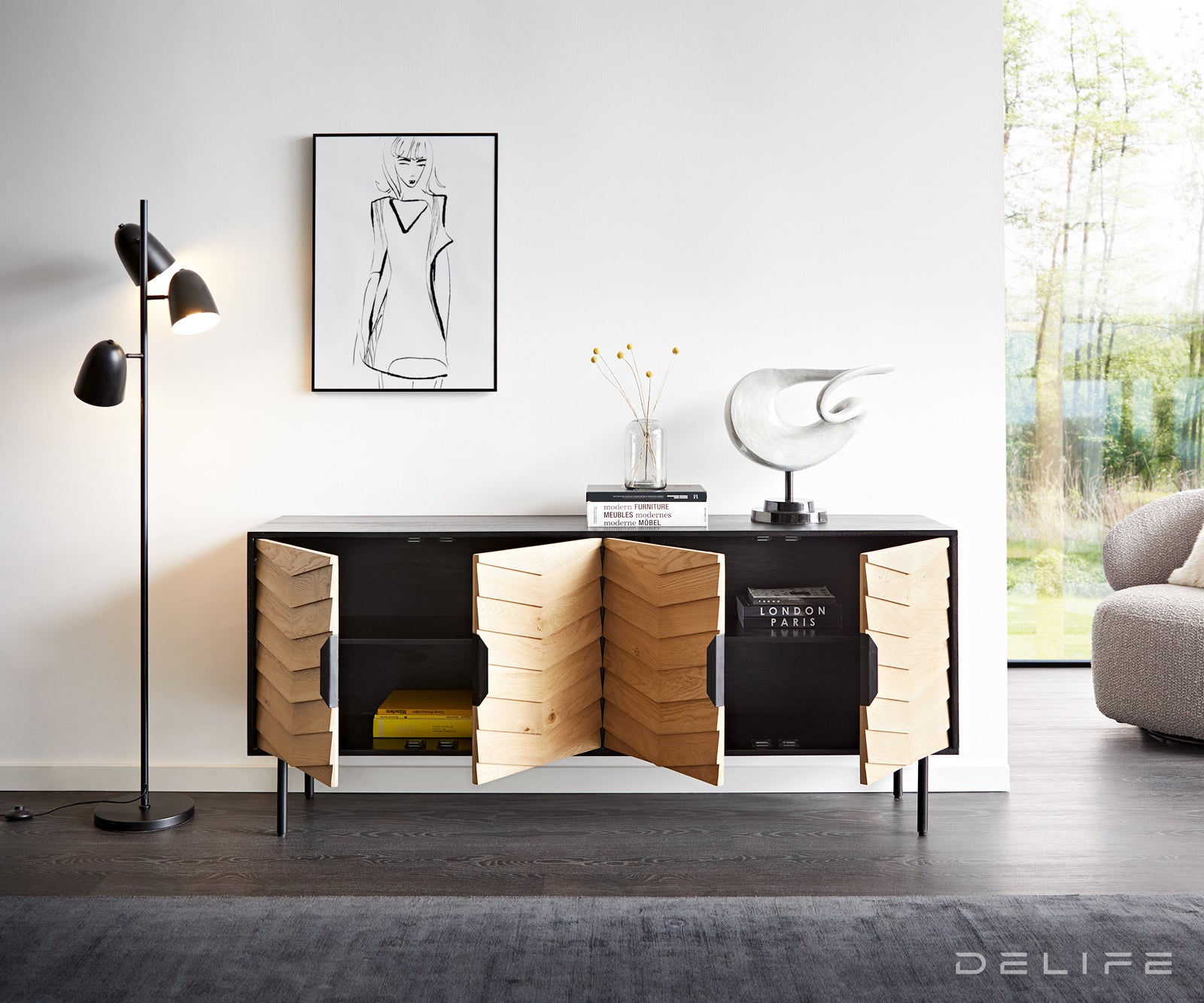 Komoda Muvi, 175x40cm