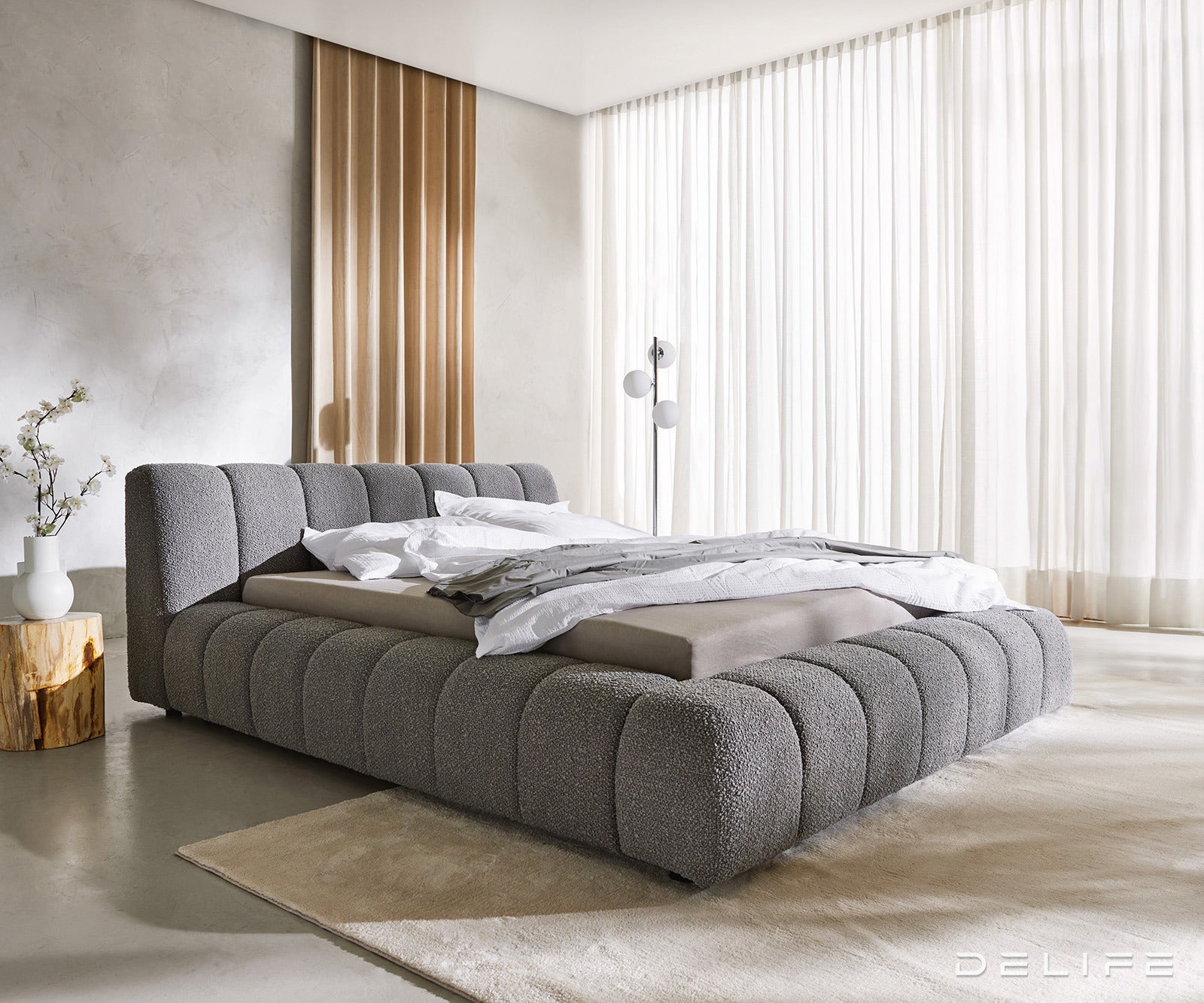 Okvir Kreveta Cutio, Materijal: Boucle