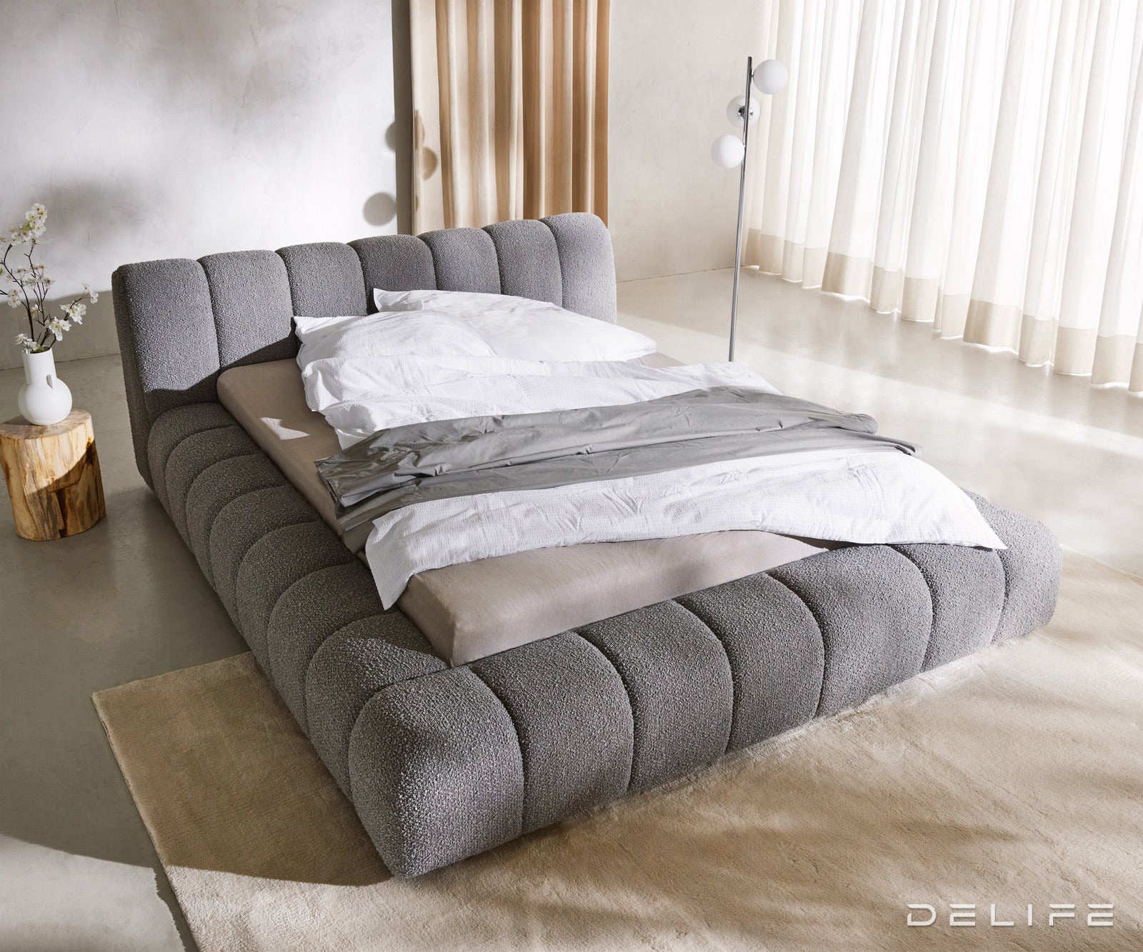 Okvir Kreveta Cutio, Materijal: Boucle