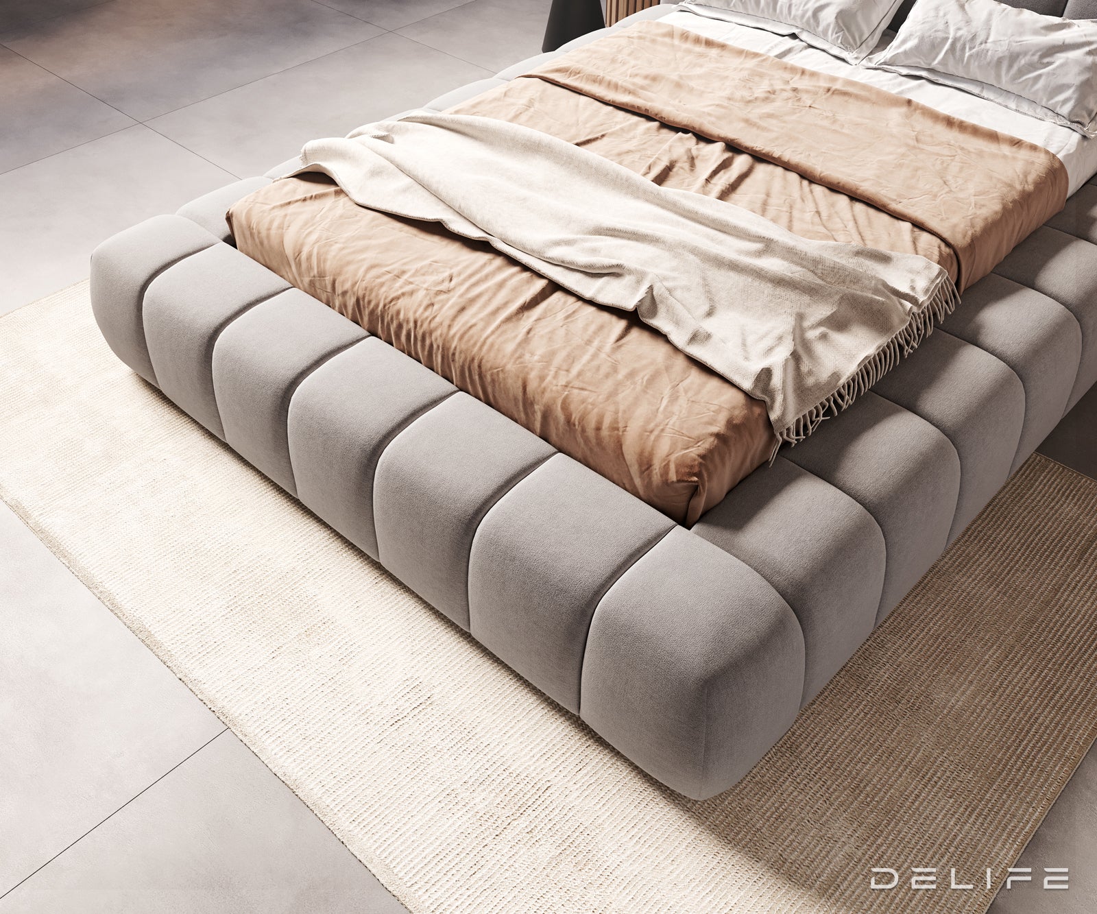 Okvir Kreveta Cutio, Materijal: Mikrofibra