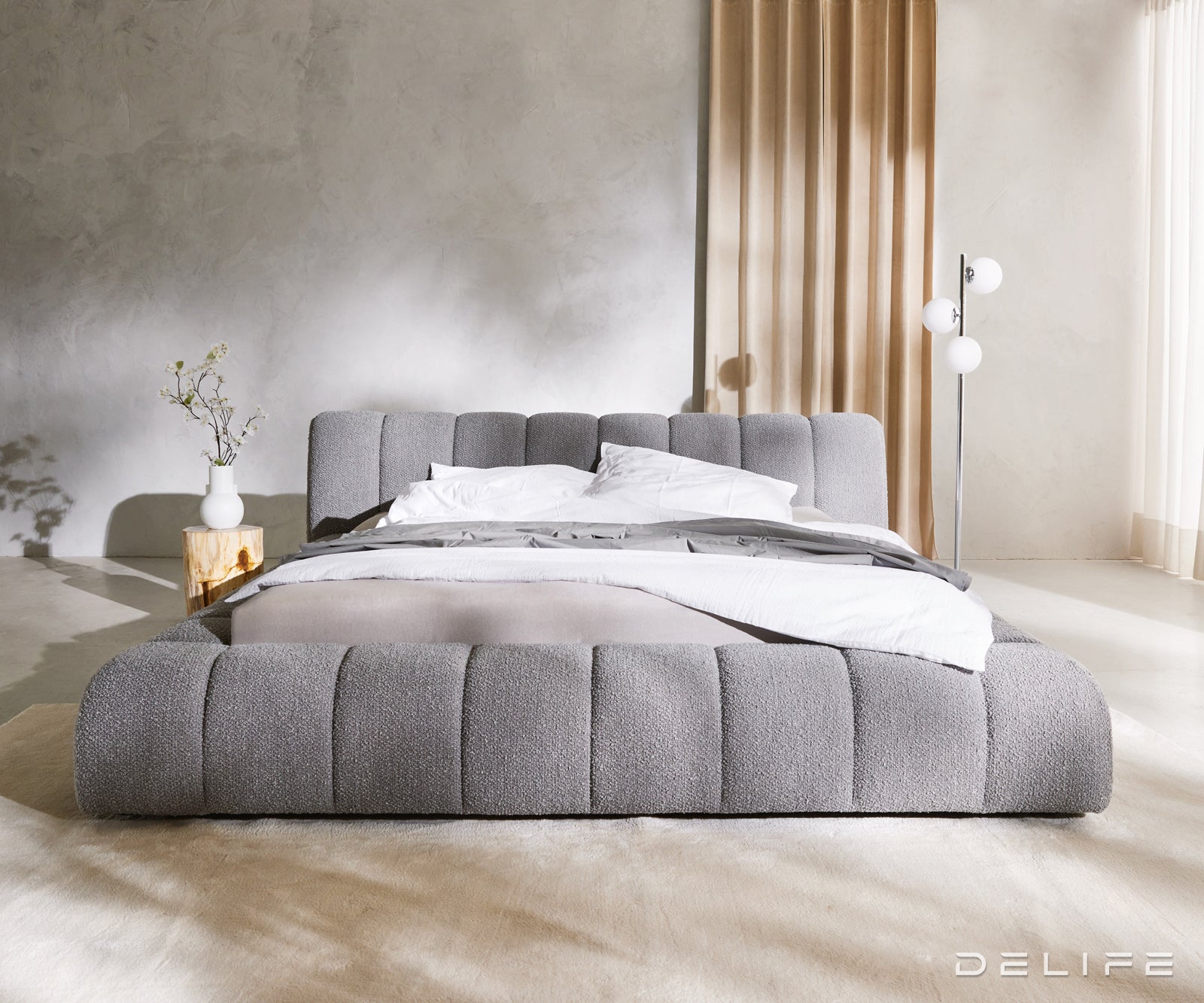 Okvir Kreveta Cutio, Materijal: Boucle