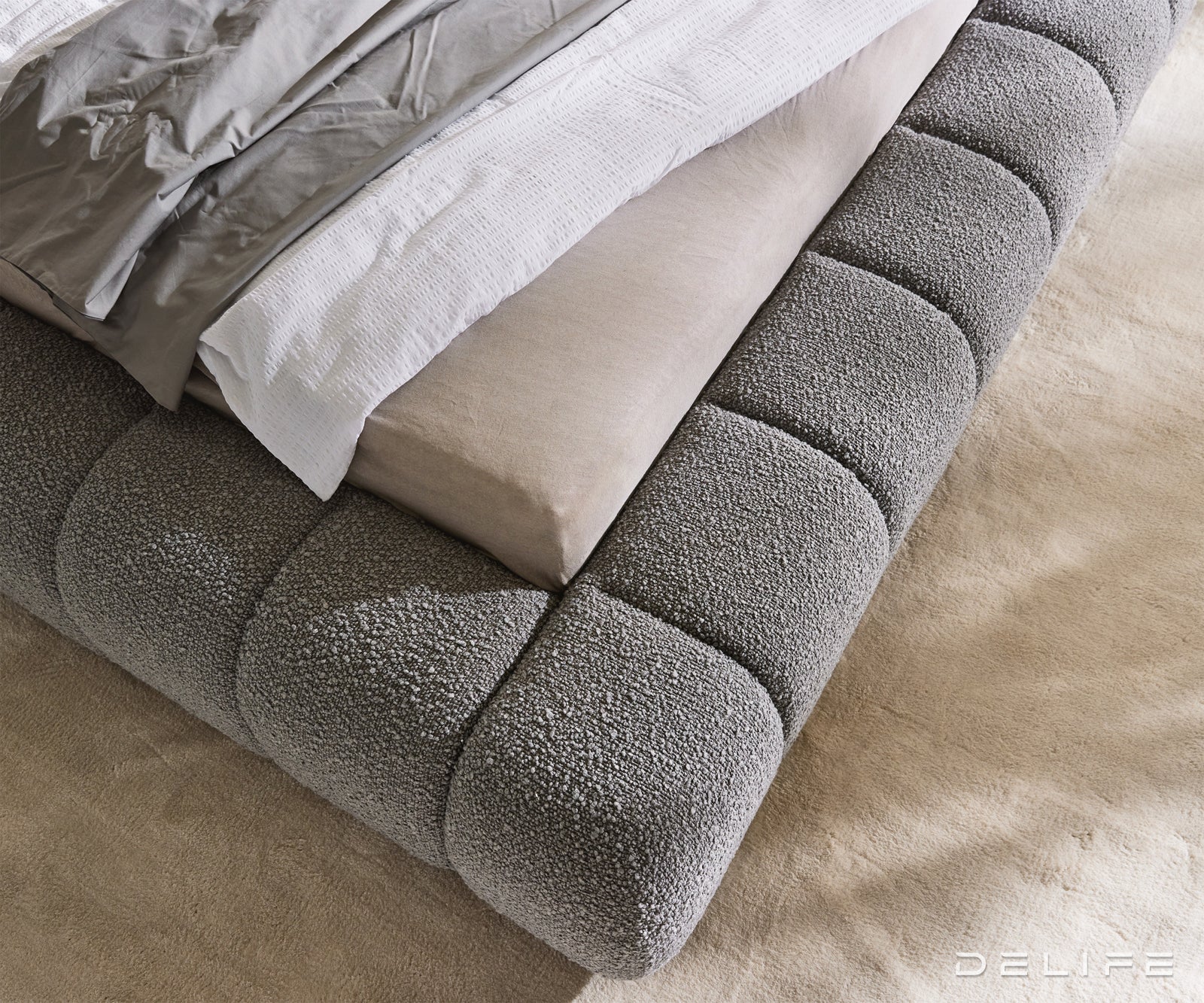 Okvir Kreveta Cutio, Materijal: Boucle