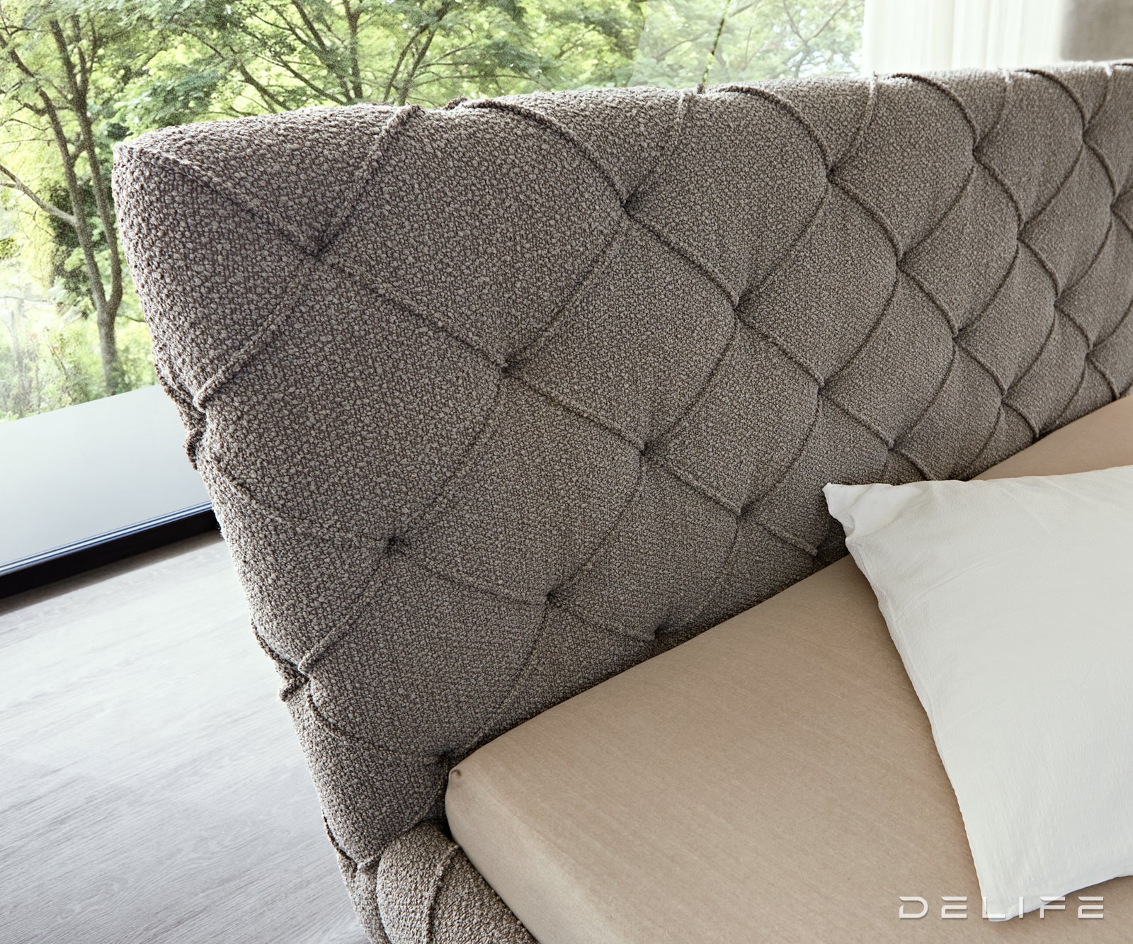 Okvir Kreveta Nayara, Materijal: Boucle