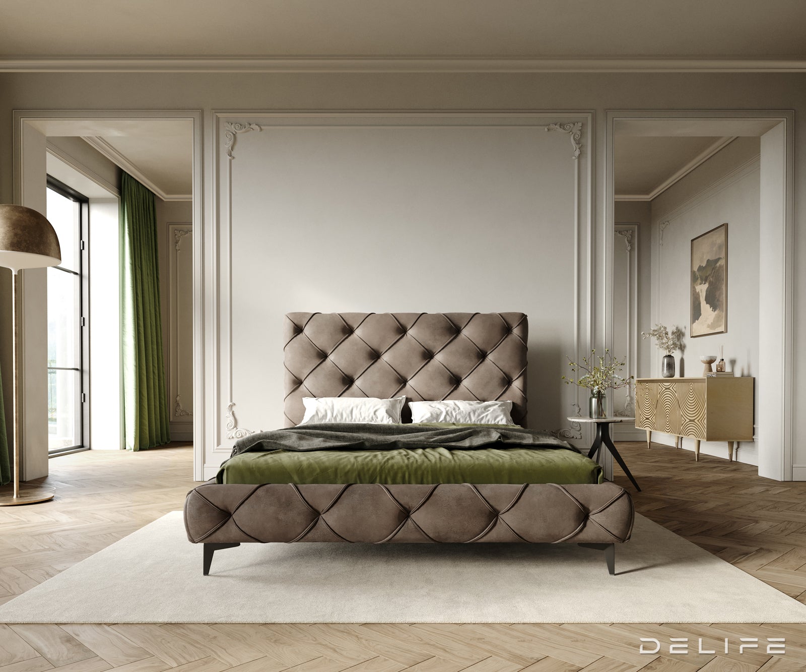 Okvir Kreveta Nayara, Materijal: Mikrofibra