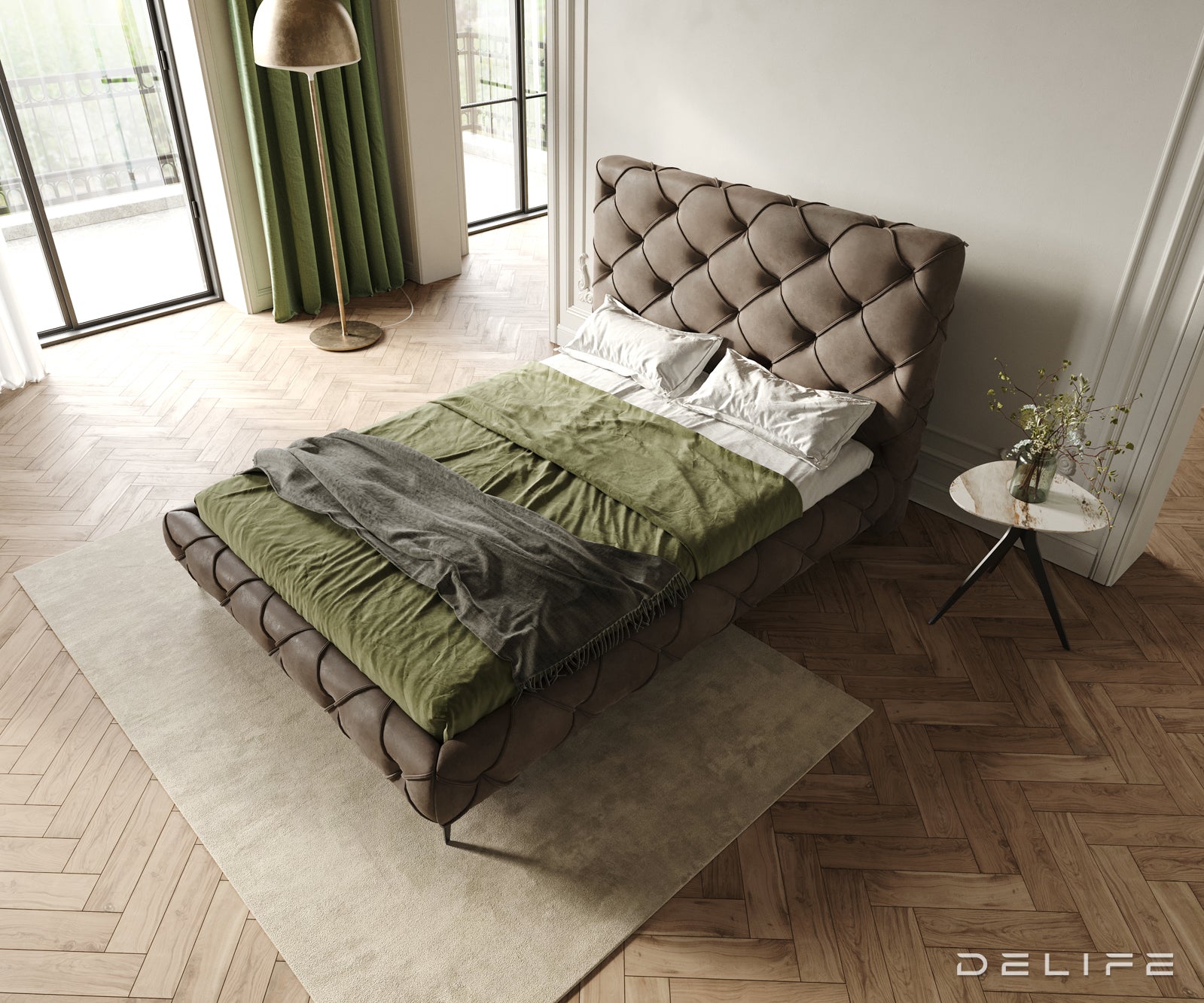 Okvir Kreveta Nayara, Materijal: Mikrofibra