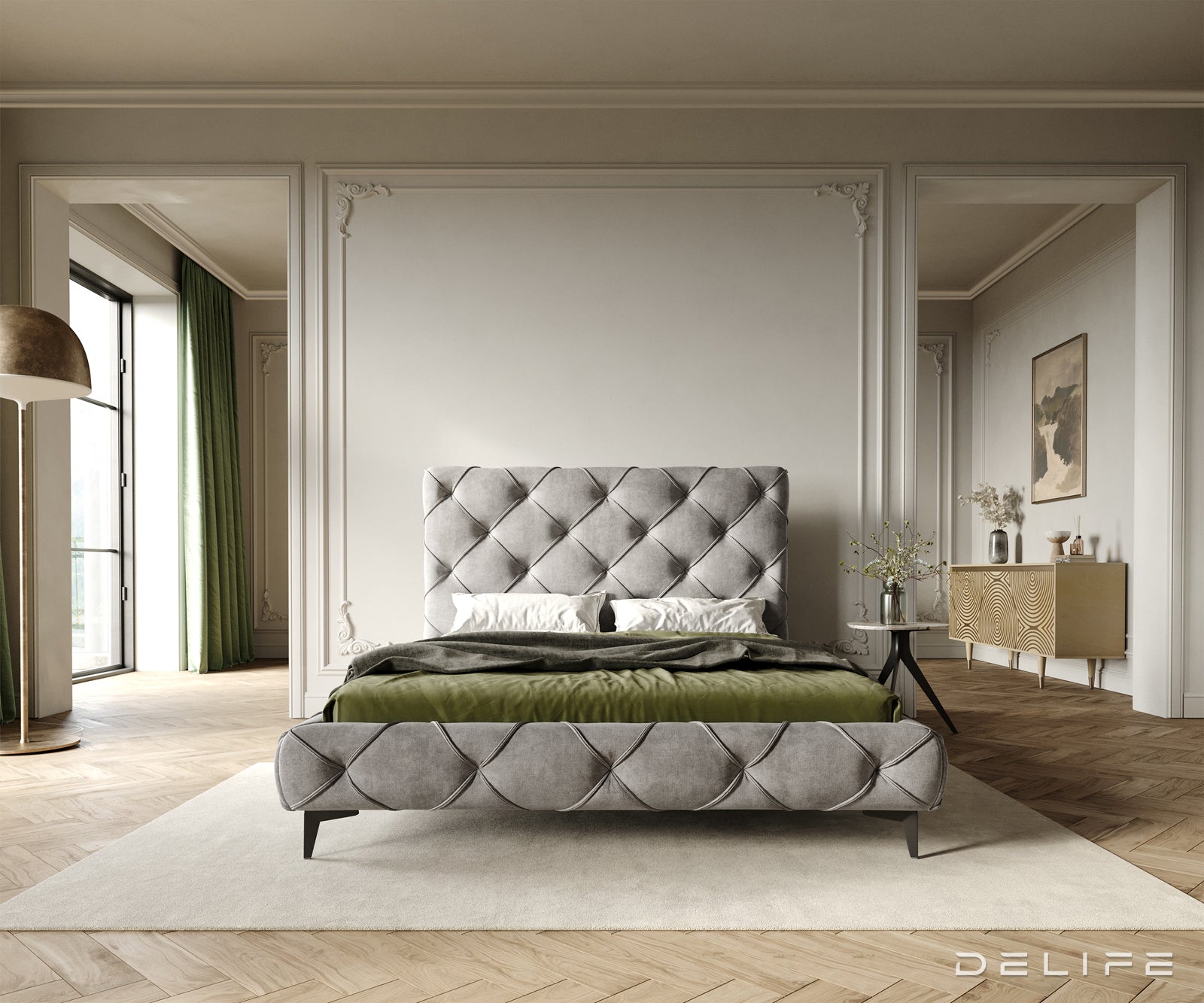 Okvir Kreveta Nayara, Materijal: Mikrofibra