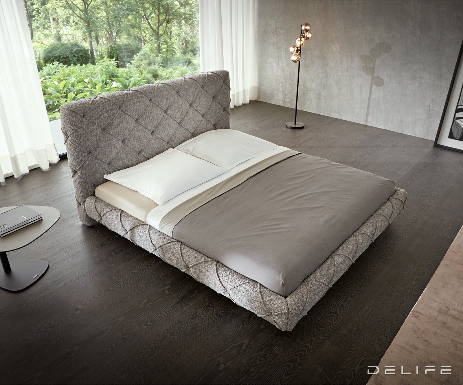 Okvir Kreveta Nayara, Materijal: Boucle