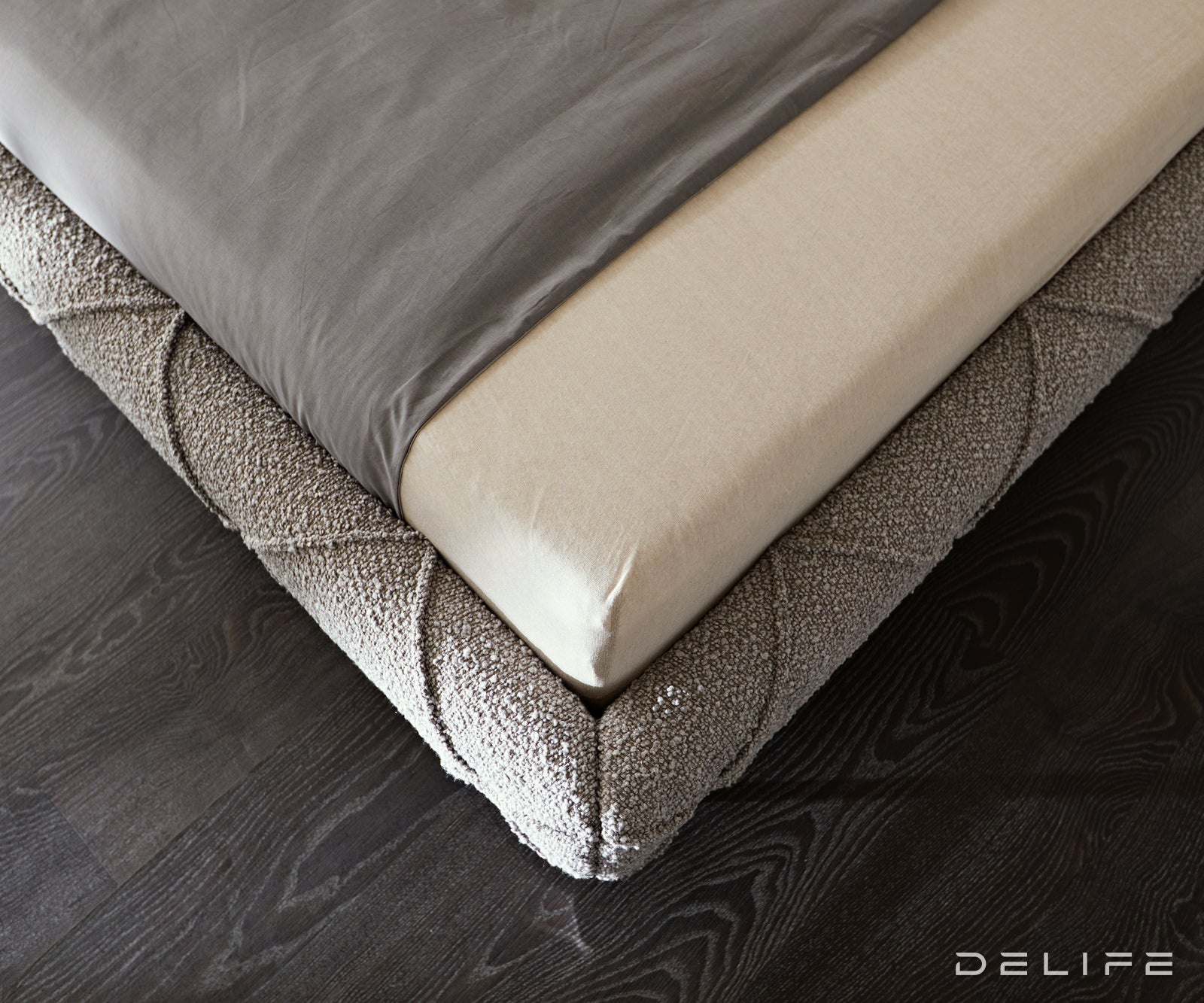 Okvir Kreveta Nayara, Materijal: Boucle