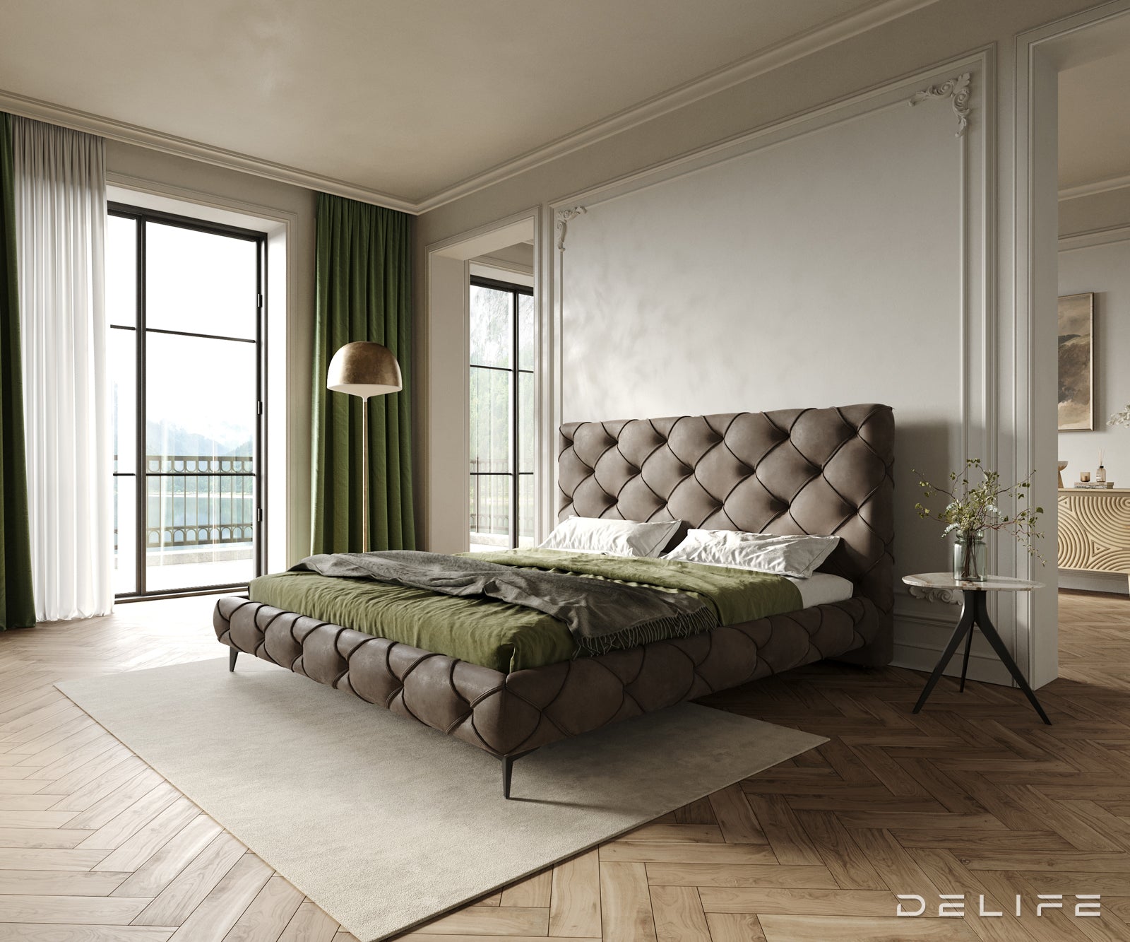 Okvir Kreveta Nayara, Materijal: Mikrofibra