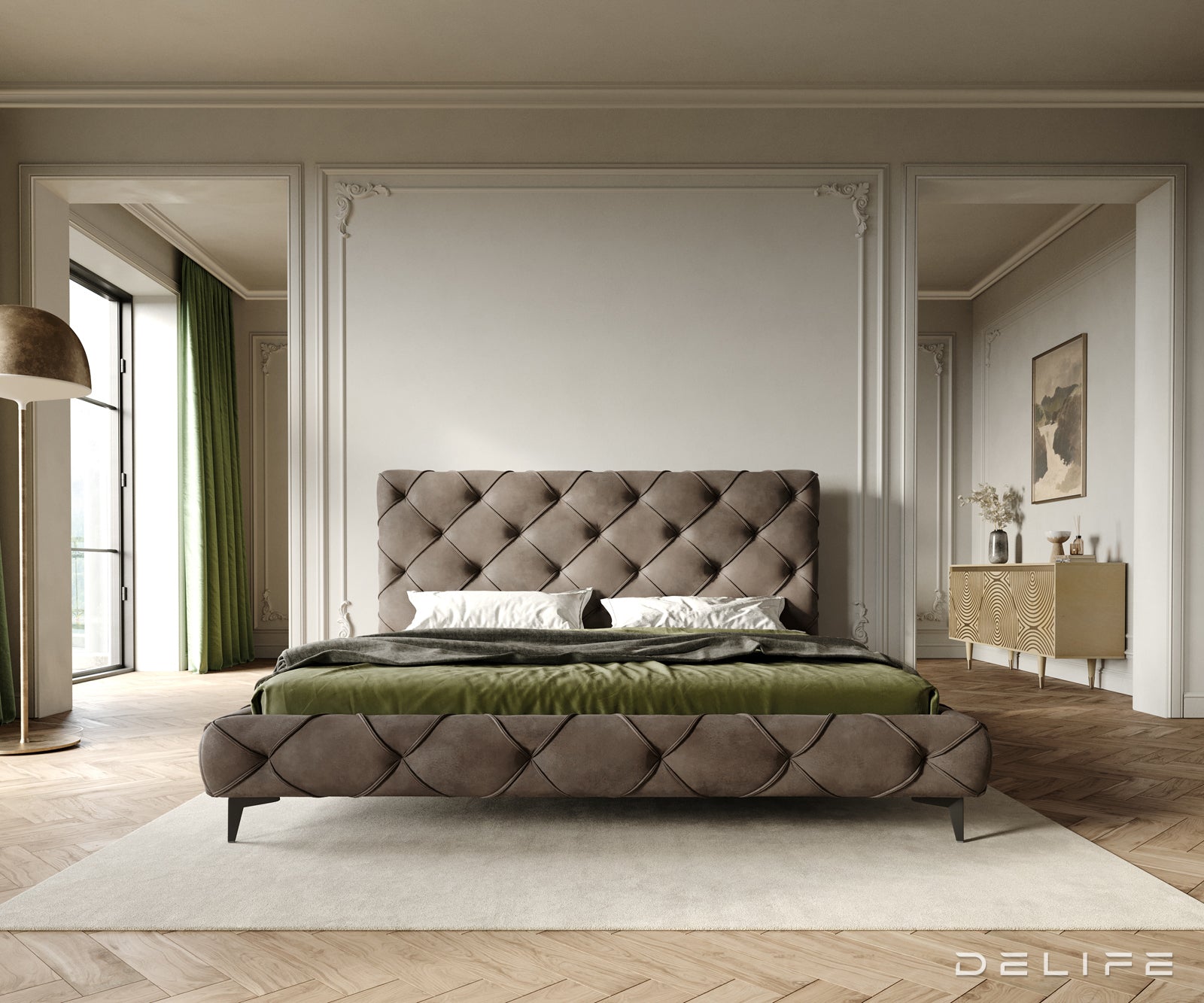 Okvir Kreveta Nayara, Materijal: Mikrofibra