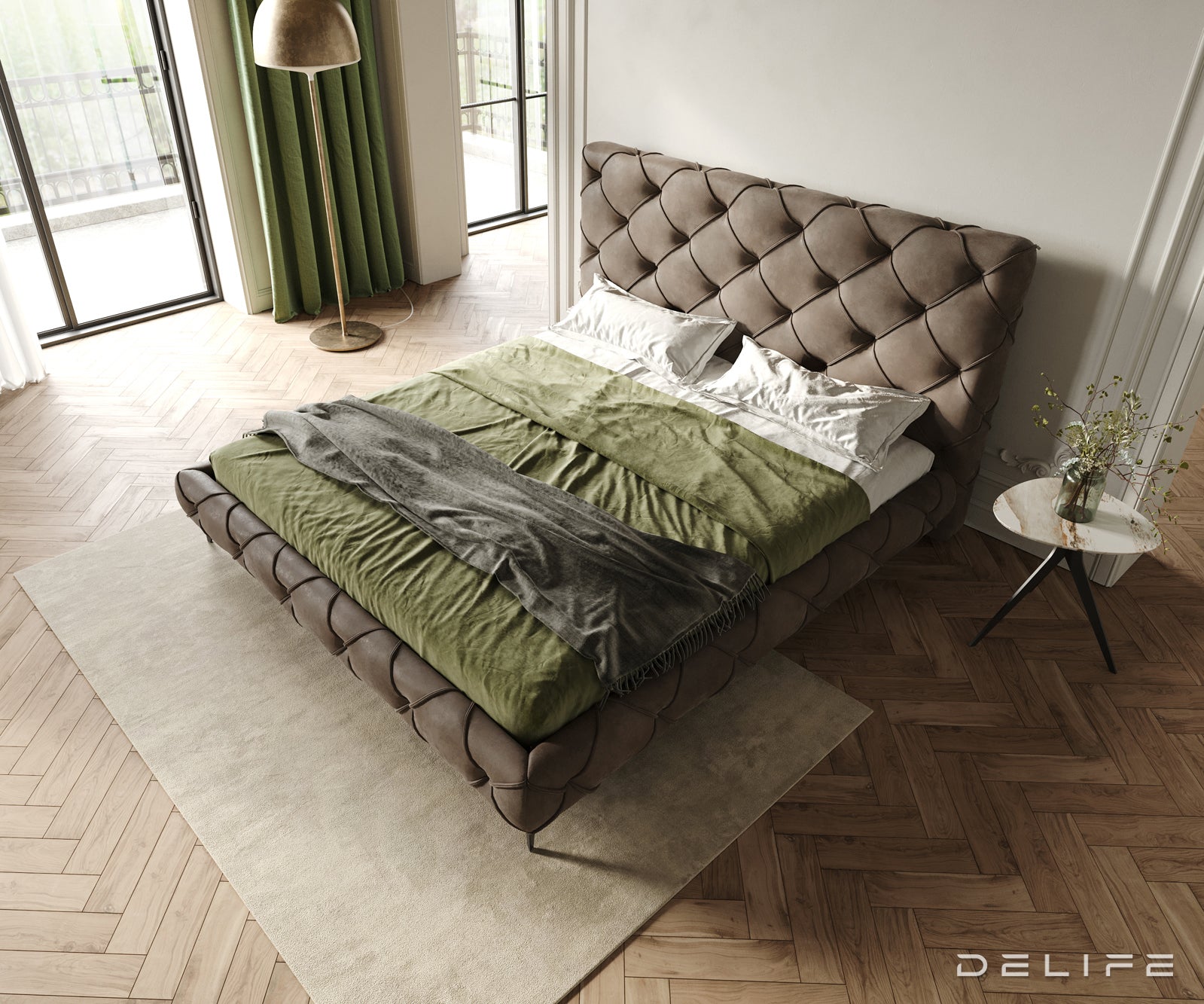 Okvir Kreveta Nayara, Materijal: Mikrofibra