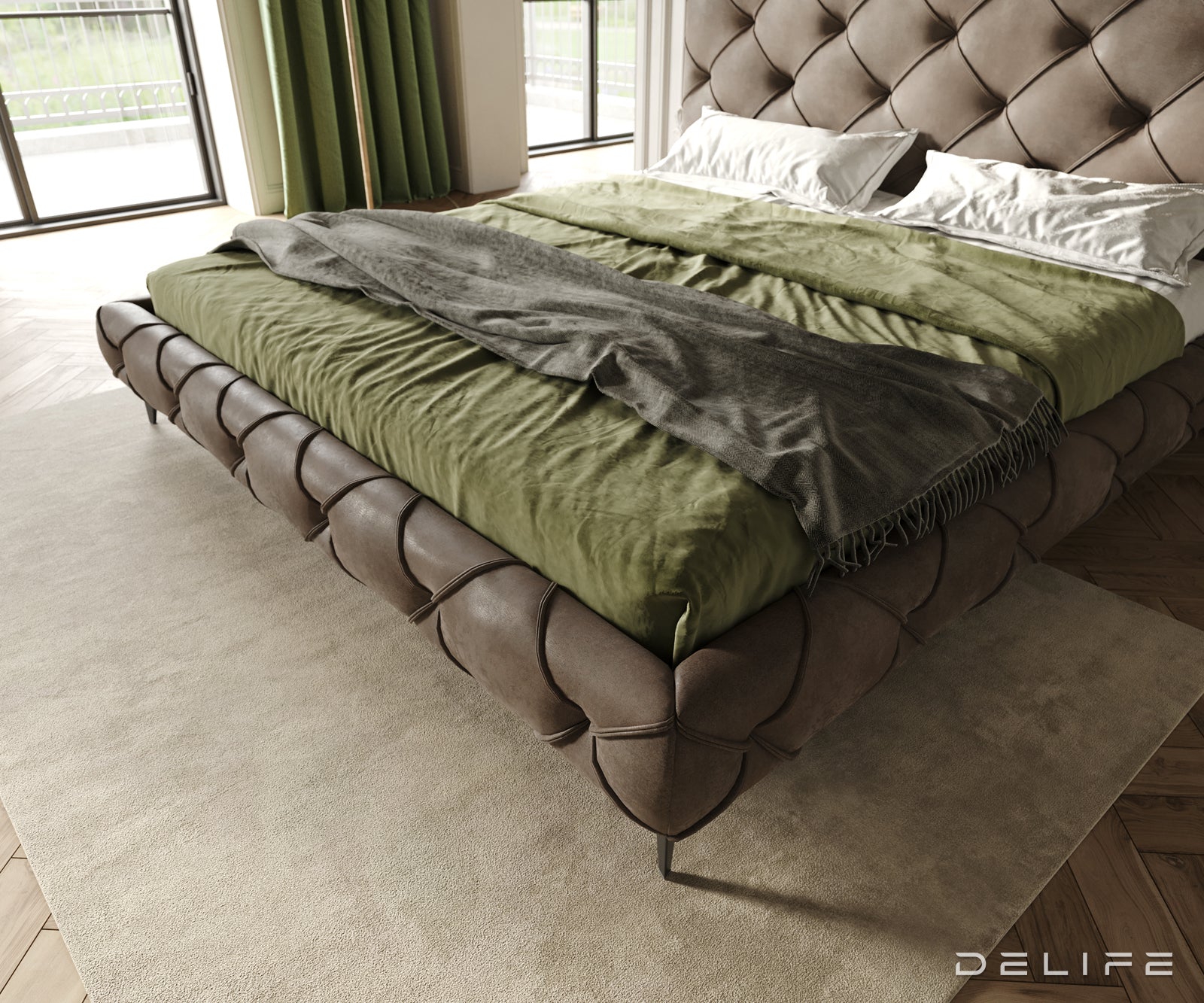 Okvir Kreveta Nayara, Materijal: Mikrofibra