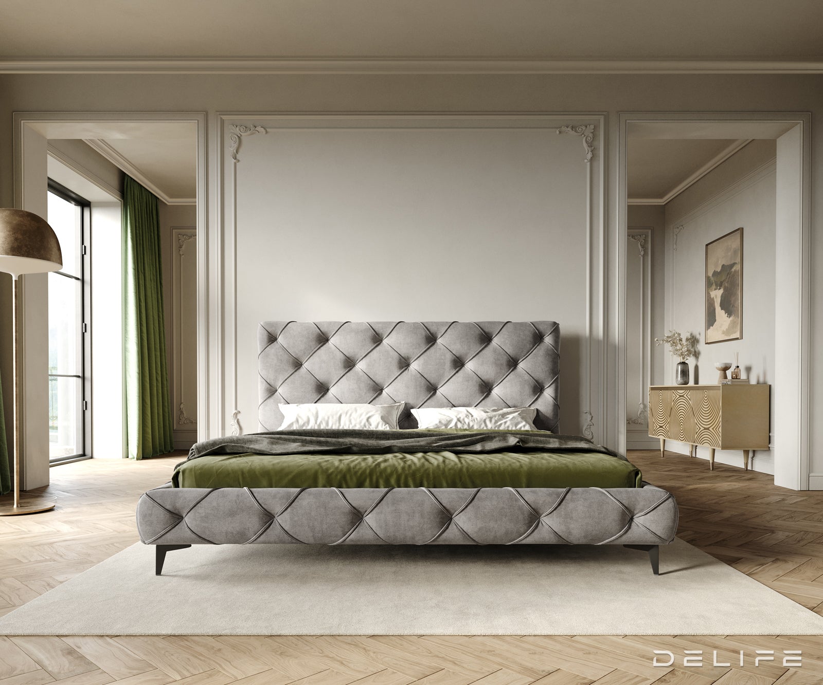 Okvir Kreveta Nayara, Materijal: Mikrofibra