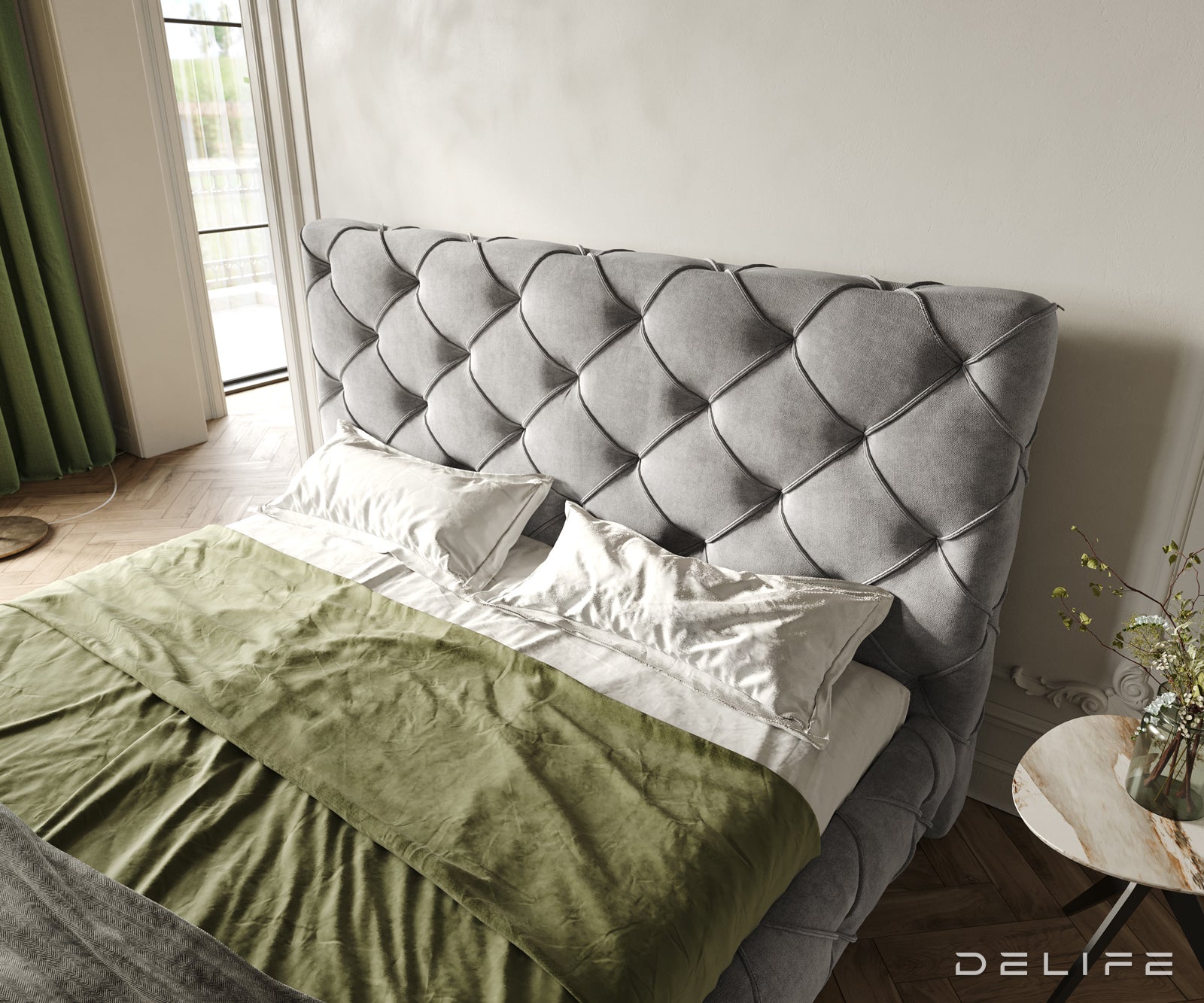 Okvir Kreveta Nayara, Materijal: Mikrofibra