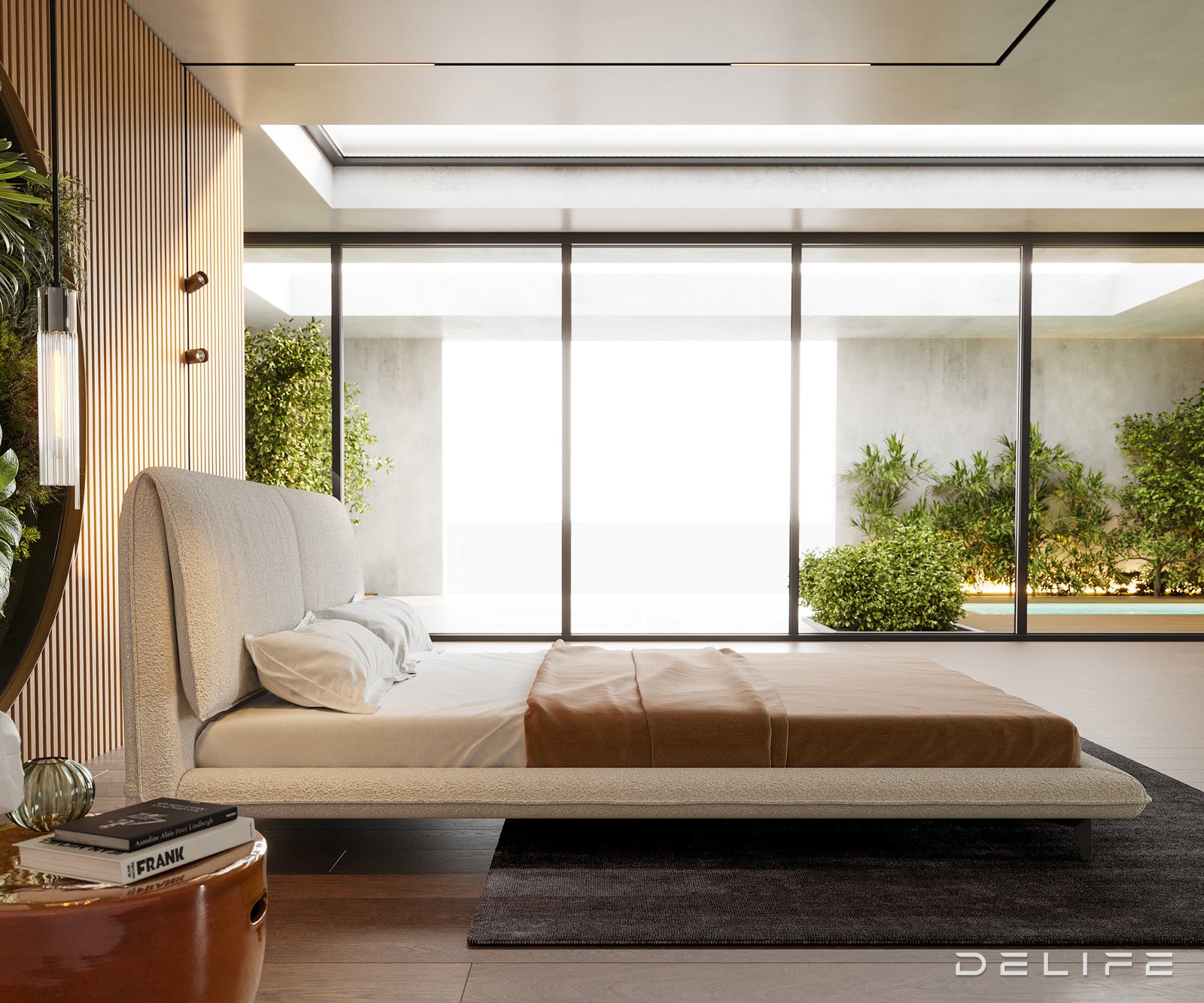 Okvir Kreveta Cousino, Materijal: Boucle