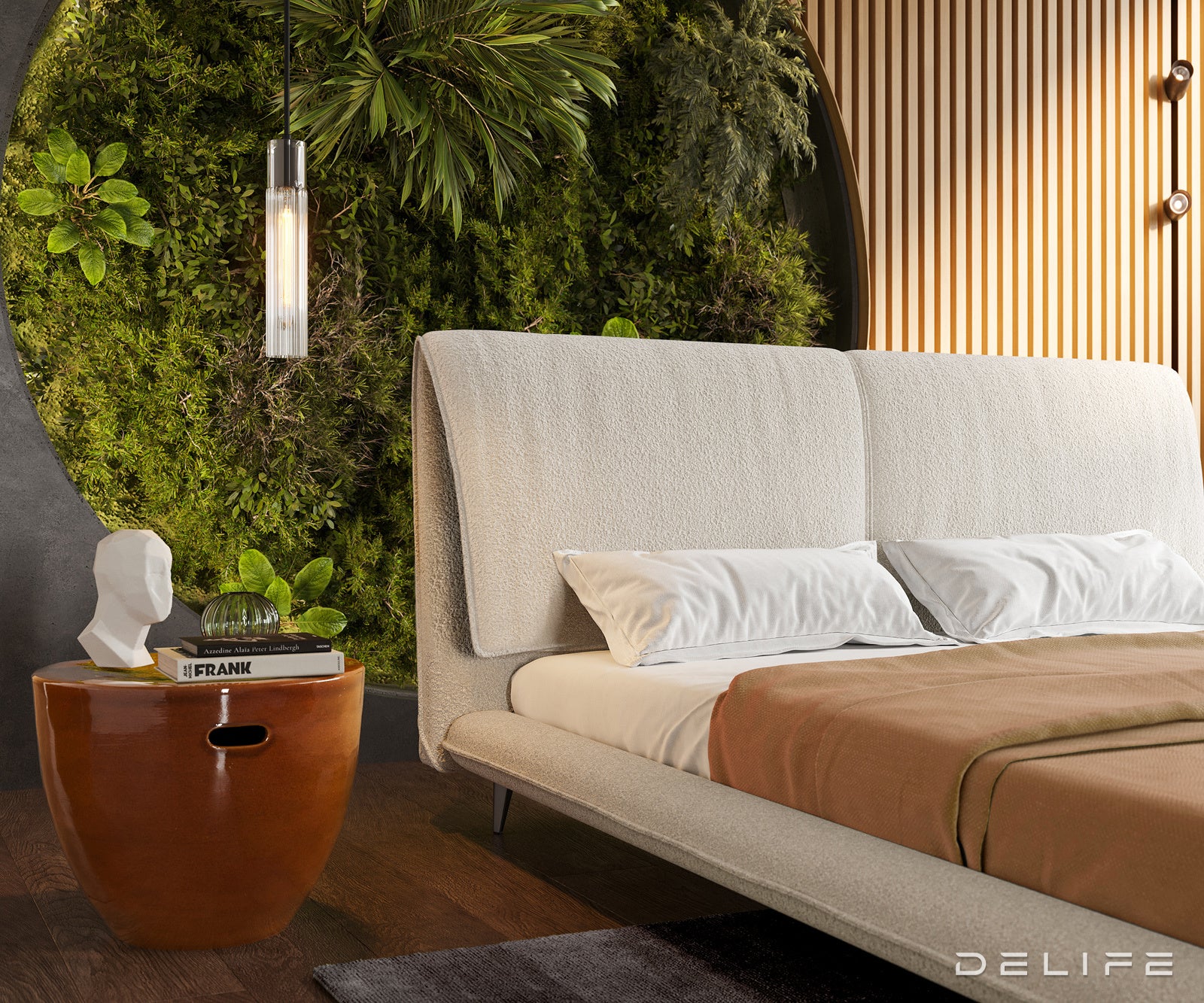 Okvir Kreveta Cousino, Materijal: Boucle