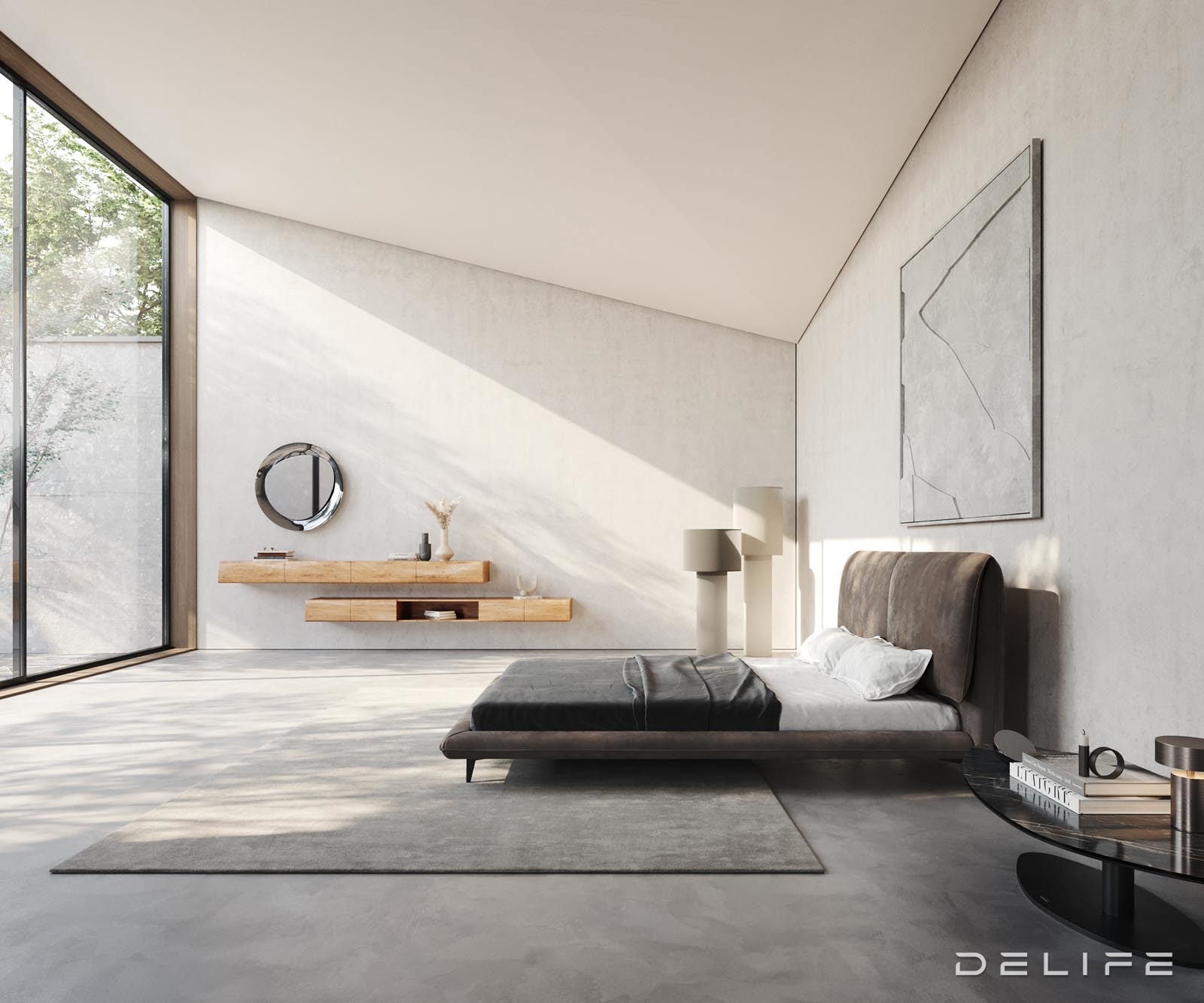 Okvir Kreveta Cousino, Materijal: Mikrofibra