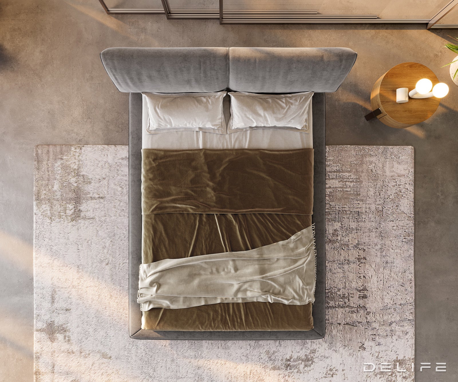 Okvir Kreveta Cousino, Materijal: Mikrofibra