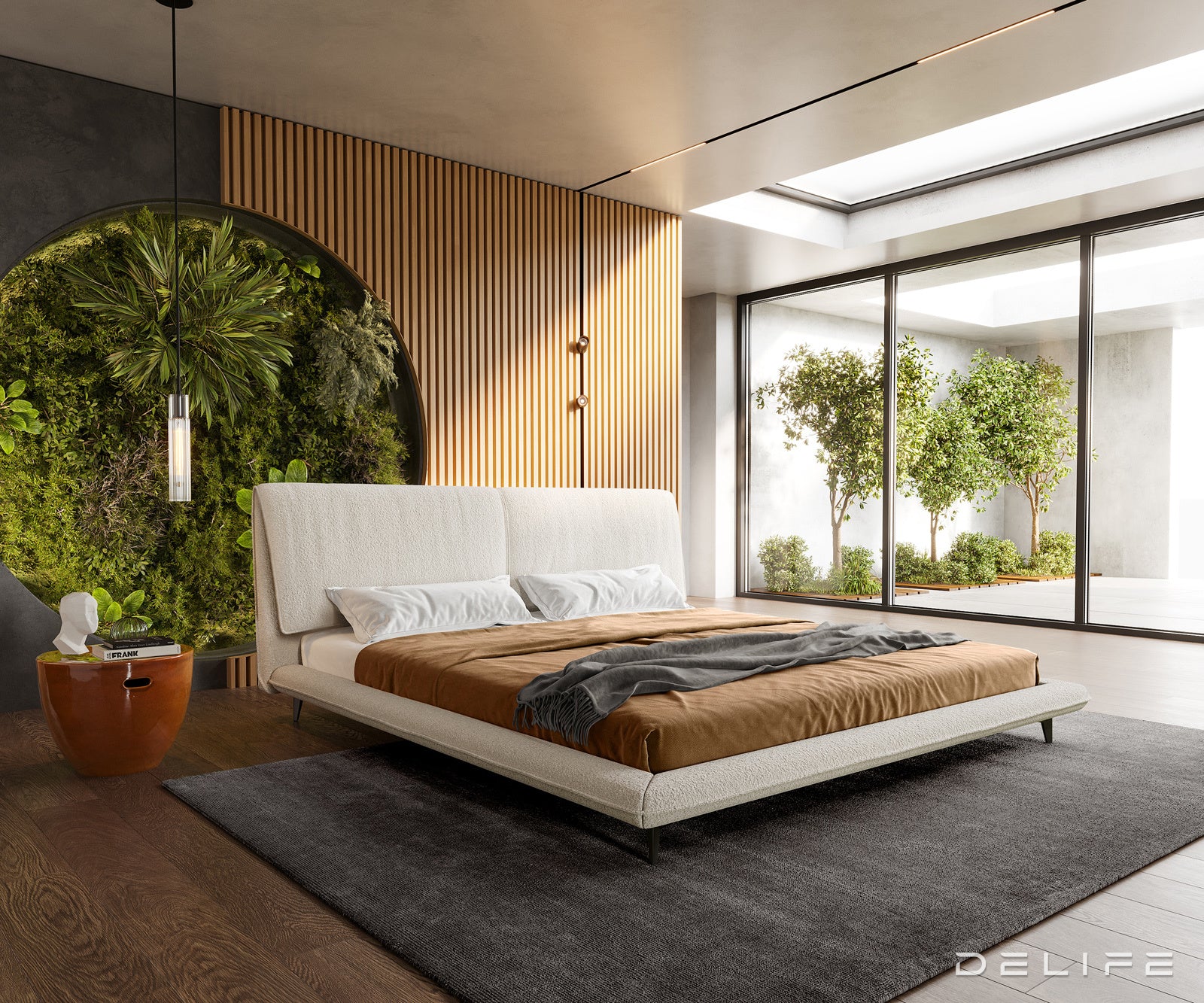 Okvir Kreveta Cousino, Materijal: Boucle