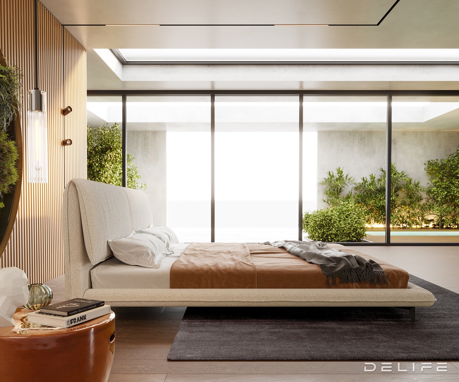 Okvir Kreveta Cousino, Materijal: Boucle