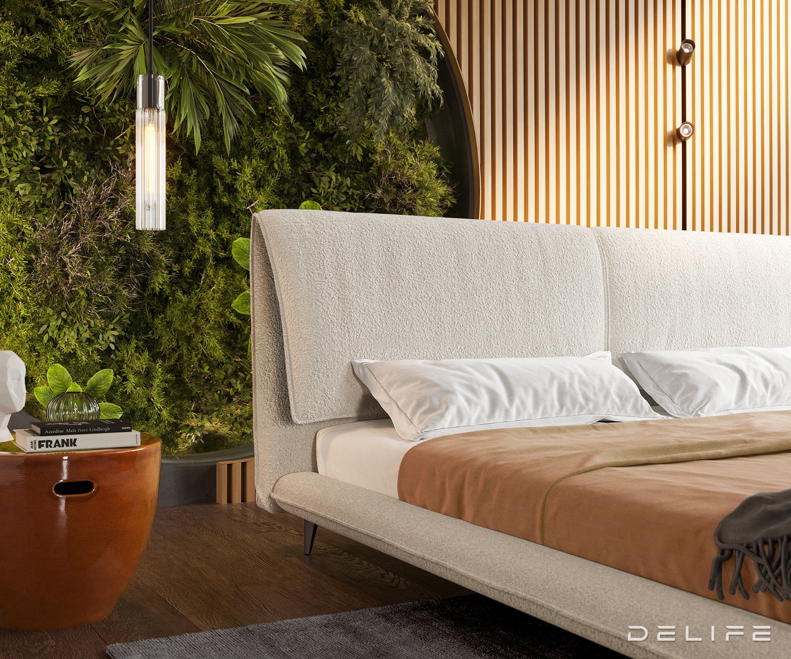 Okvir Kreveta Cousino, Materijal: Boucle