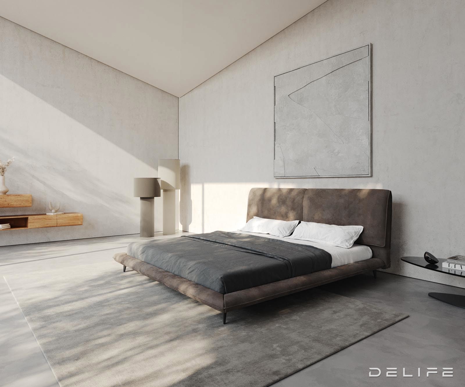 Okvir Kreveta Cousino, Materijal: Mikrofibra