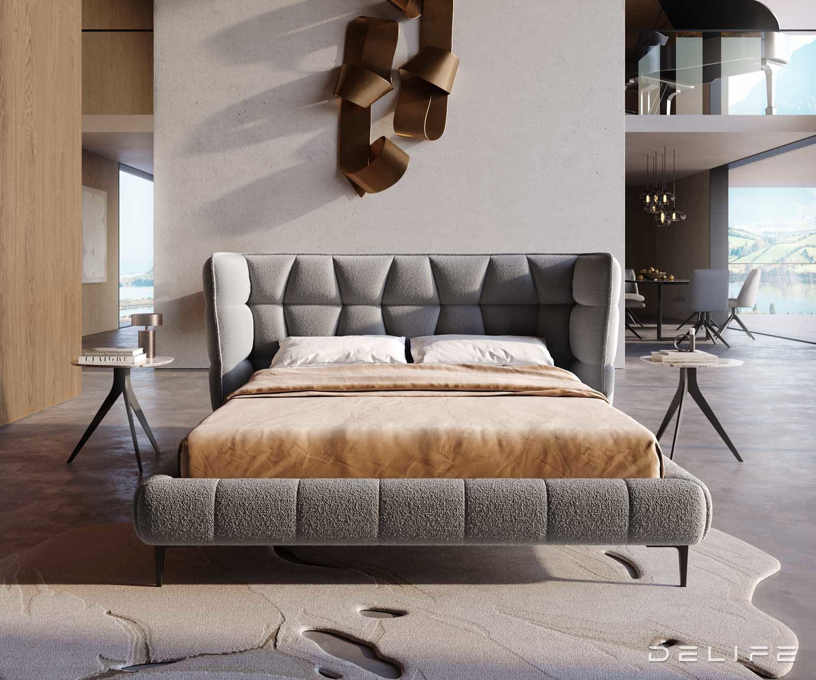 Okvir Kreveta Capujo, Materijal: Boucle