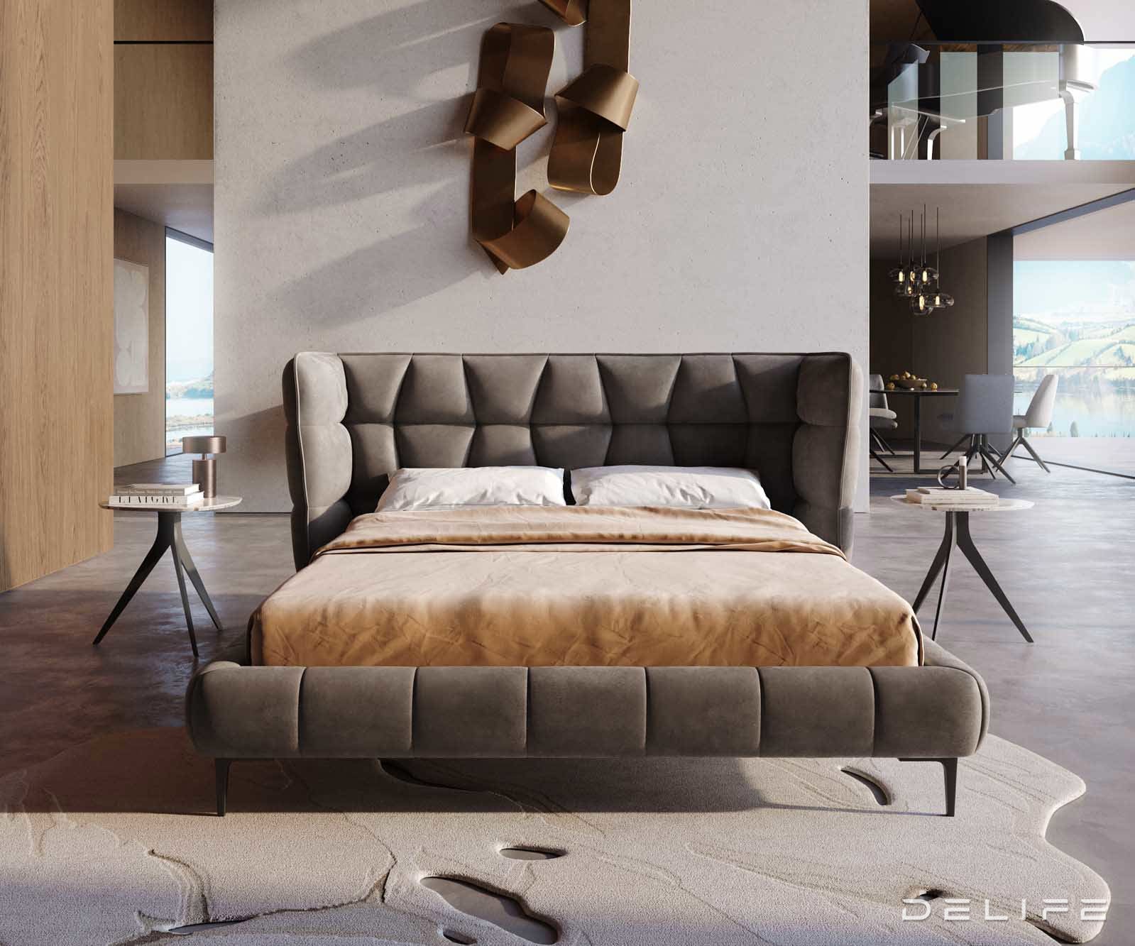 Okvir Kreveta Capujo, Materijal: Mikrofibra