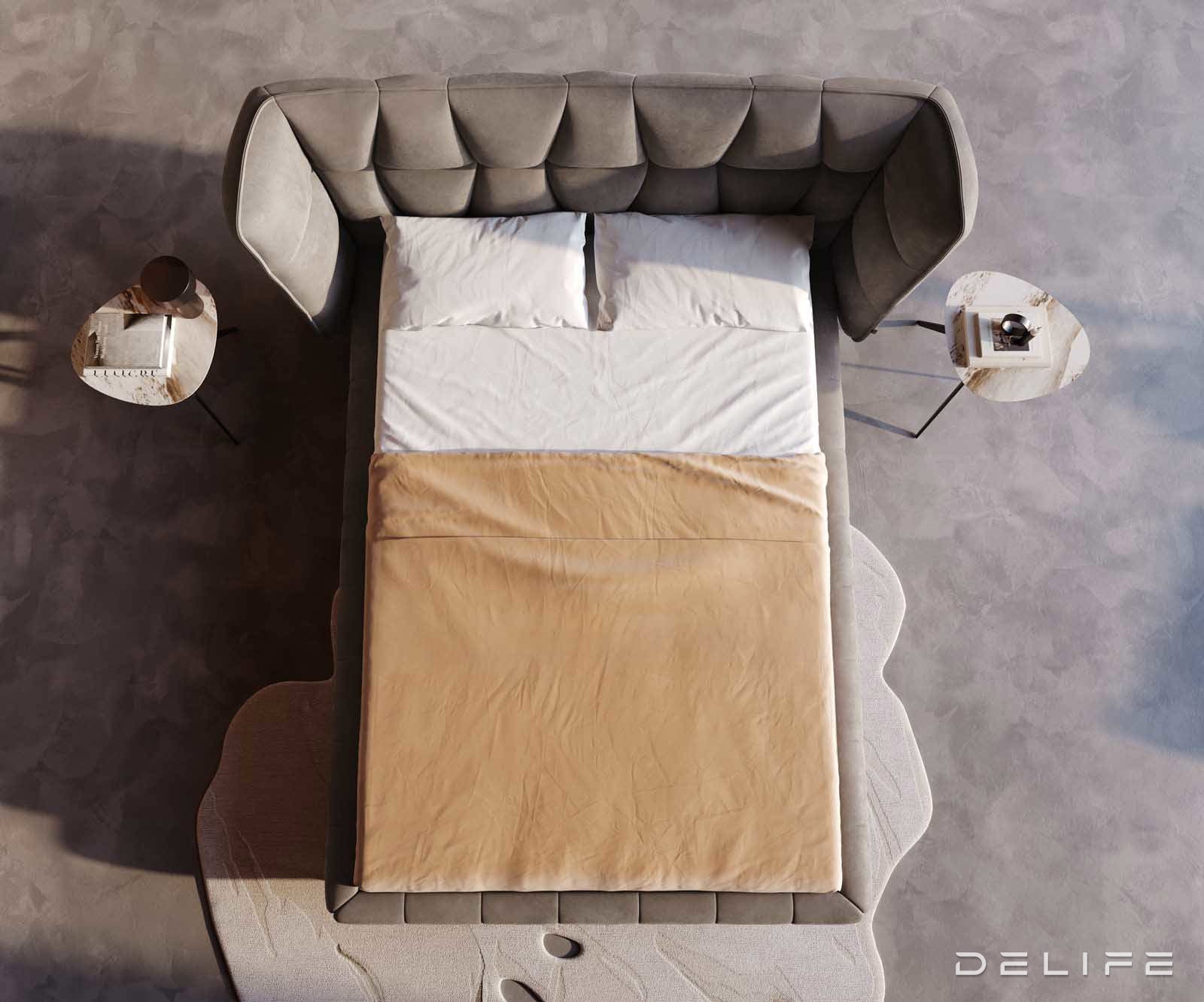 Okvir Kreveta Capujo, Materijal: Mikrofibra