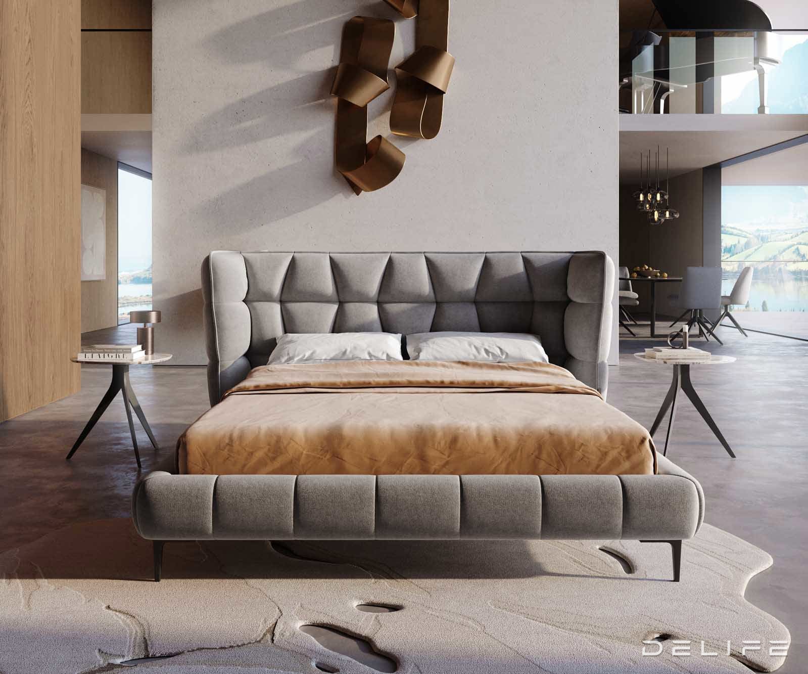 Okvir Kreveta Capujo, Materijal: Mikrofibra